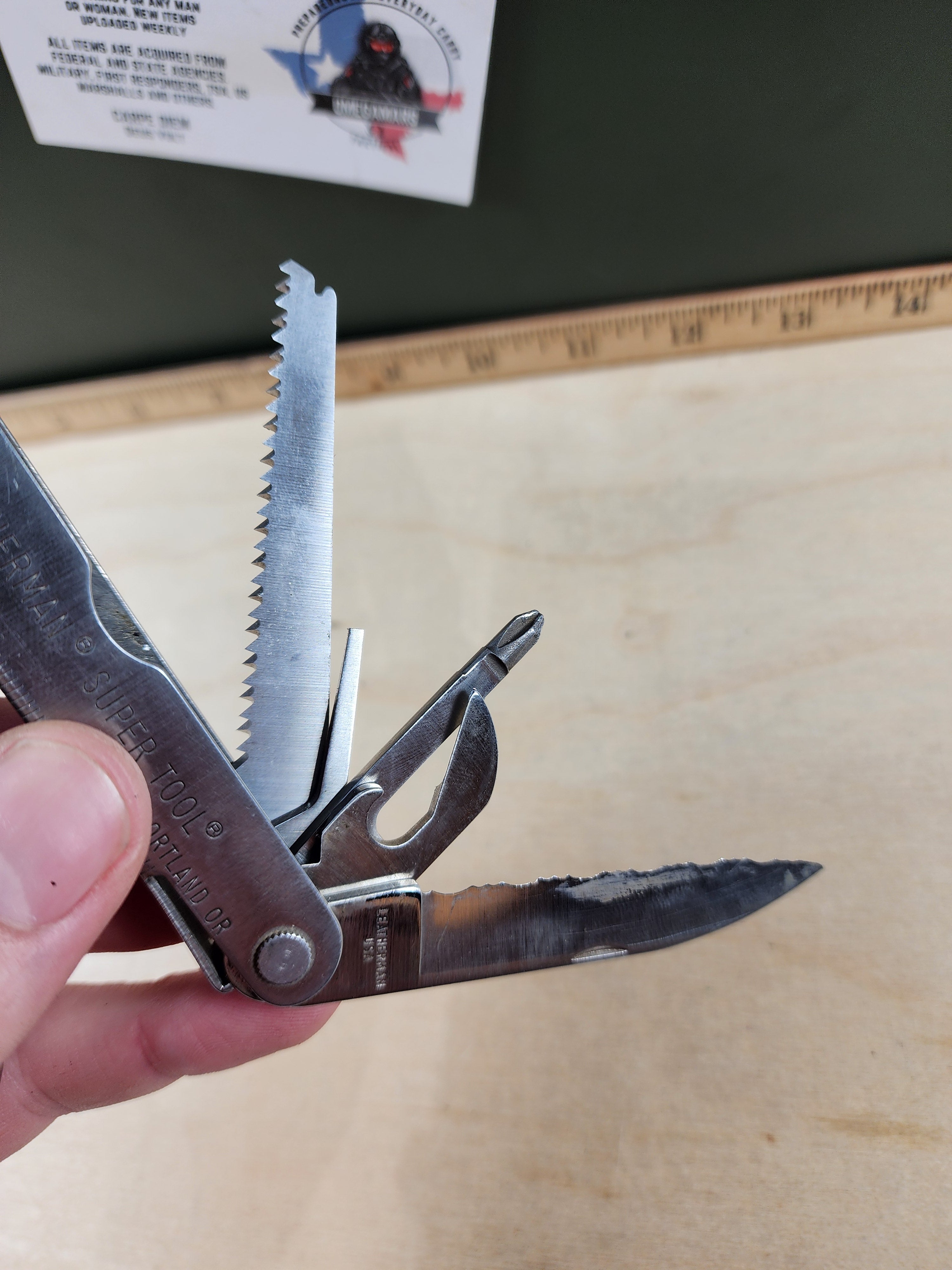 Leatherman Super Tool #-33 Original, light usage, dirty, 0797/0897