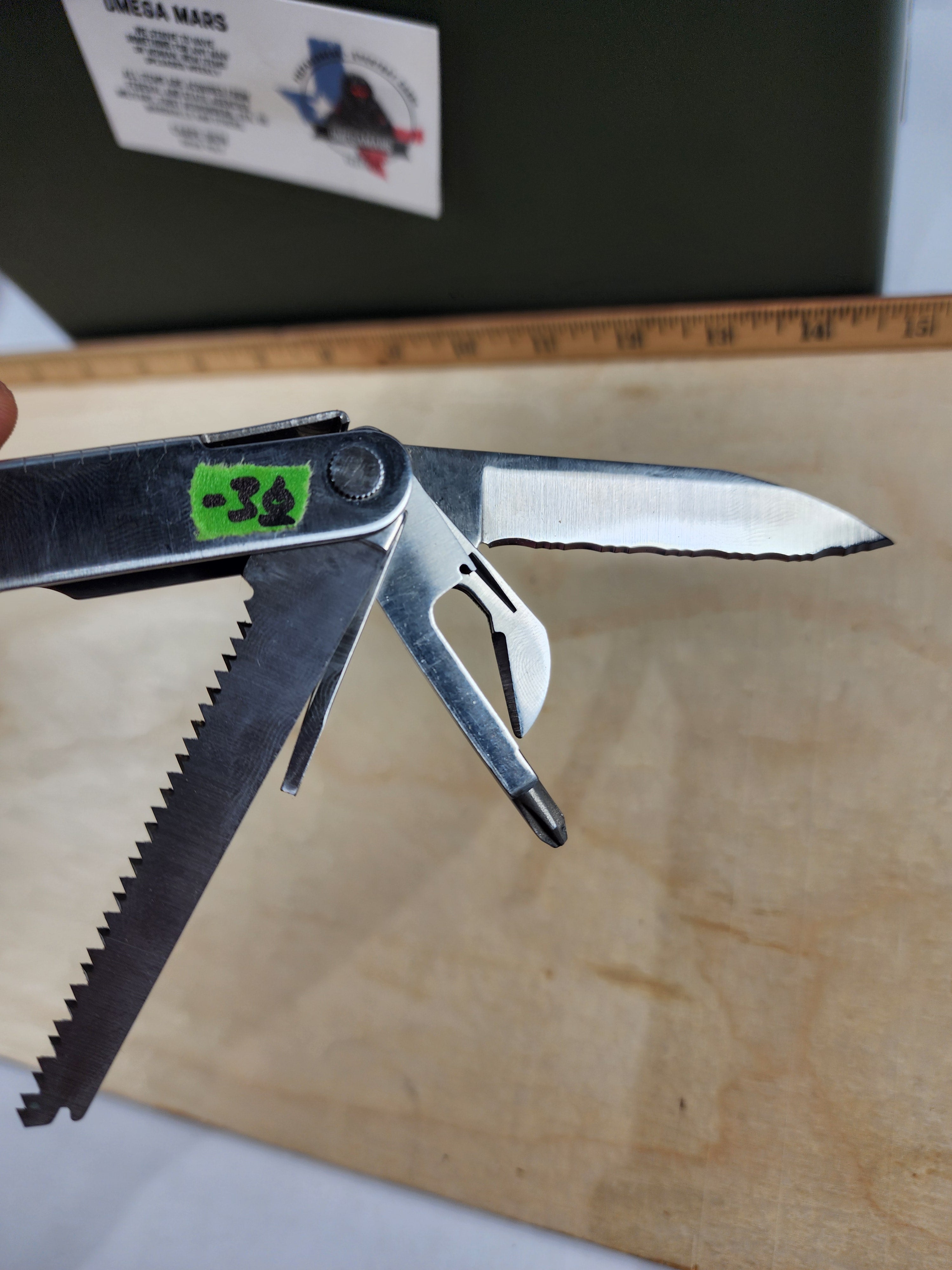 Leatherman Super Tool #-36 Original, Light Usage 1095/1195