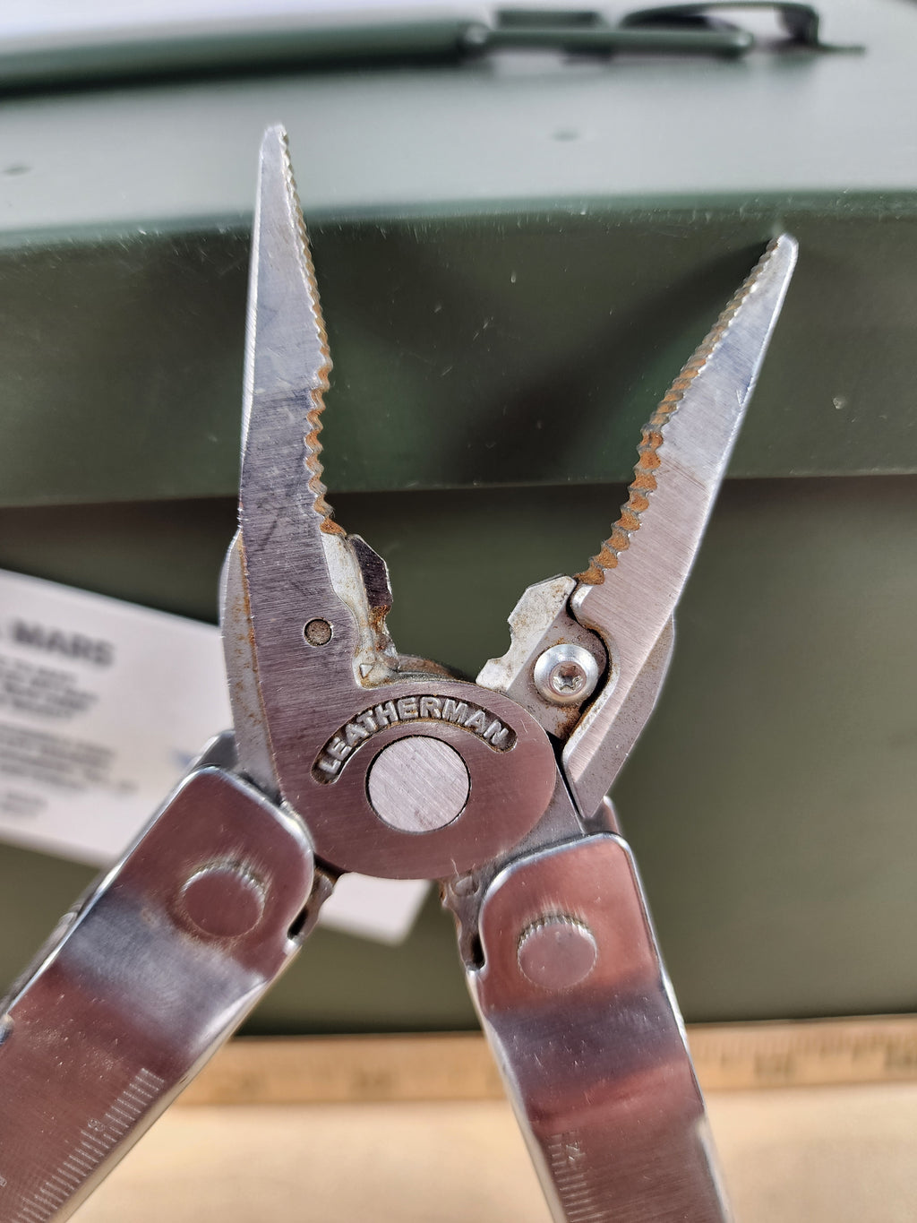 Leatherman Super Tool 300 #-38 Dirty, possible rust, wire cutters damaged