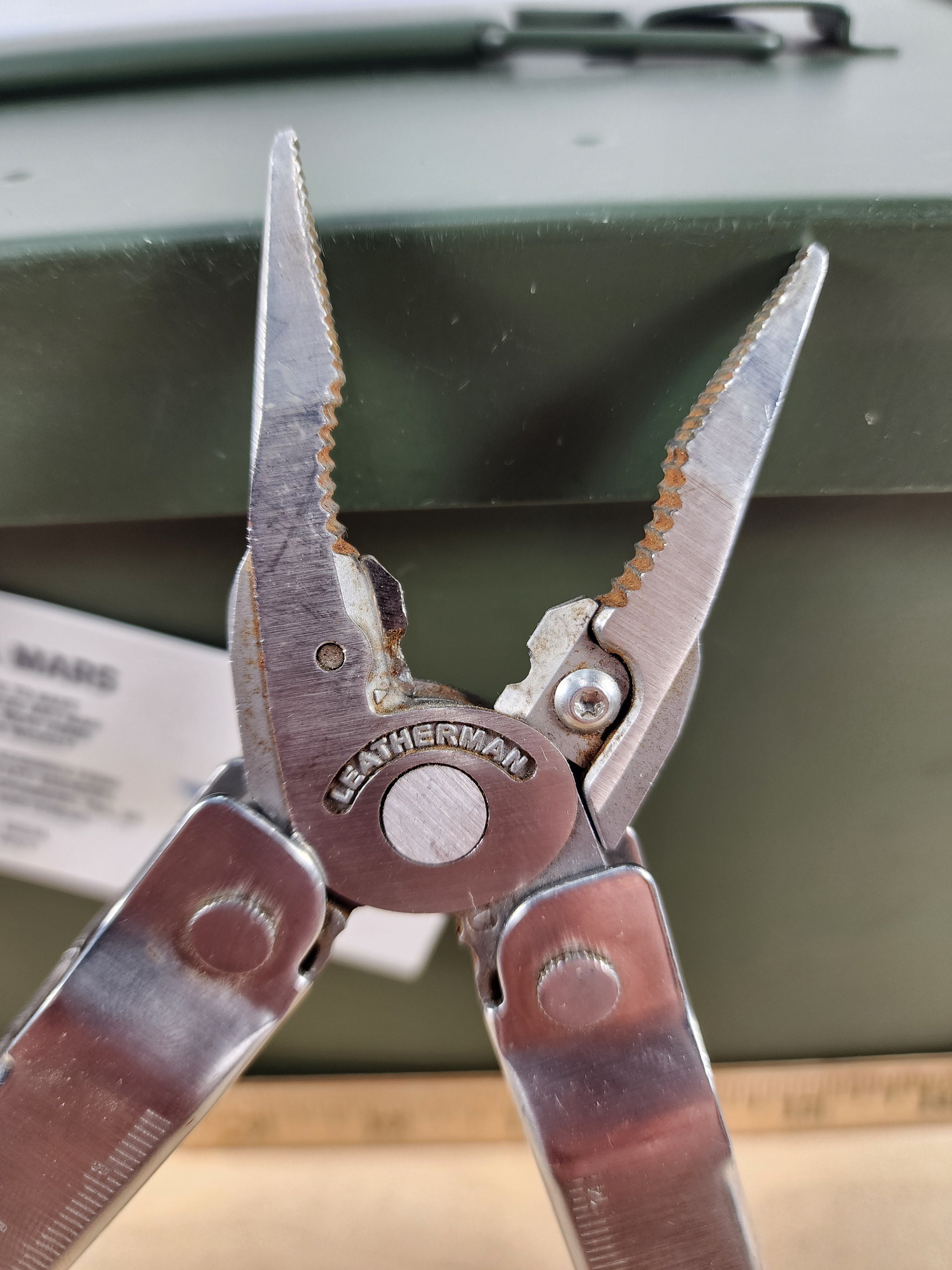 Leatherman Super Tool 300 #-38 Dirty, possible rust, wire cutters damaged