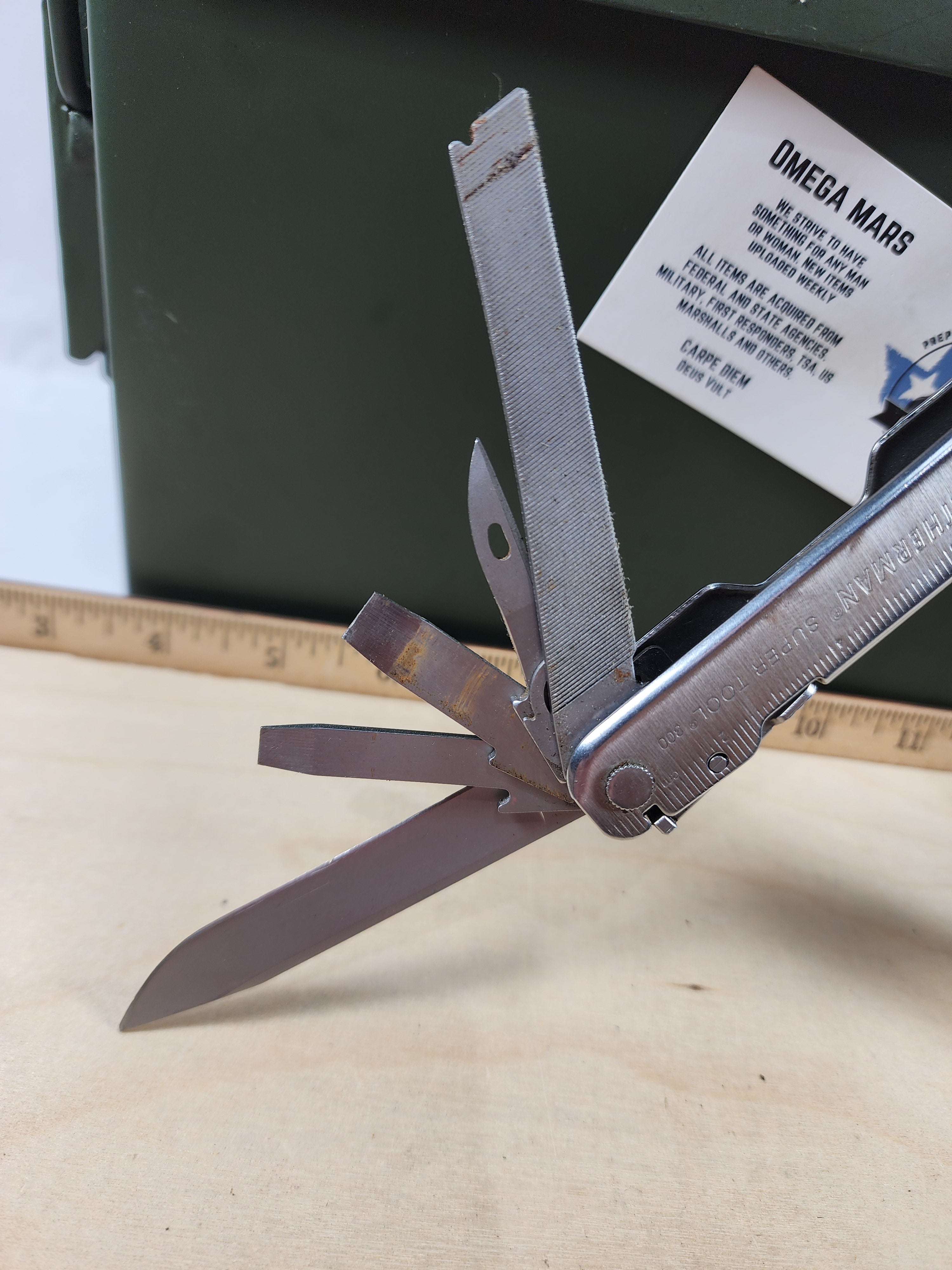 Leatherman Super Tool 300 #-38 Dirty, possible rust, wire cutters damaged