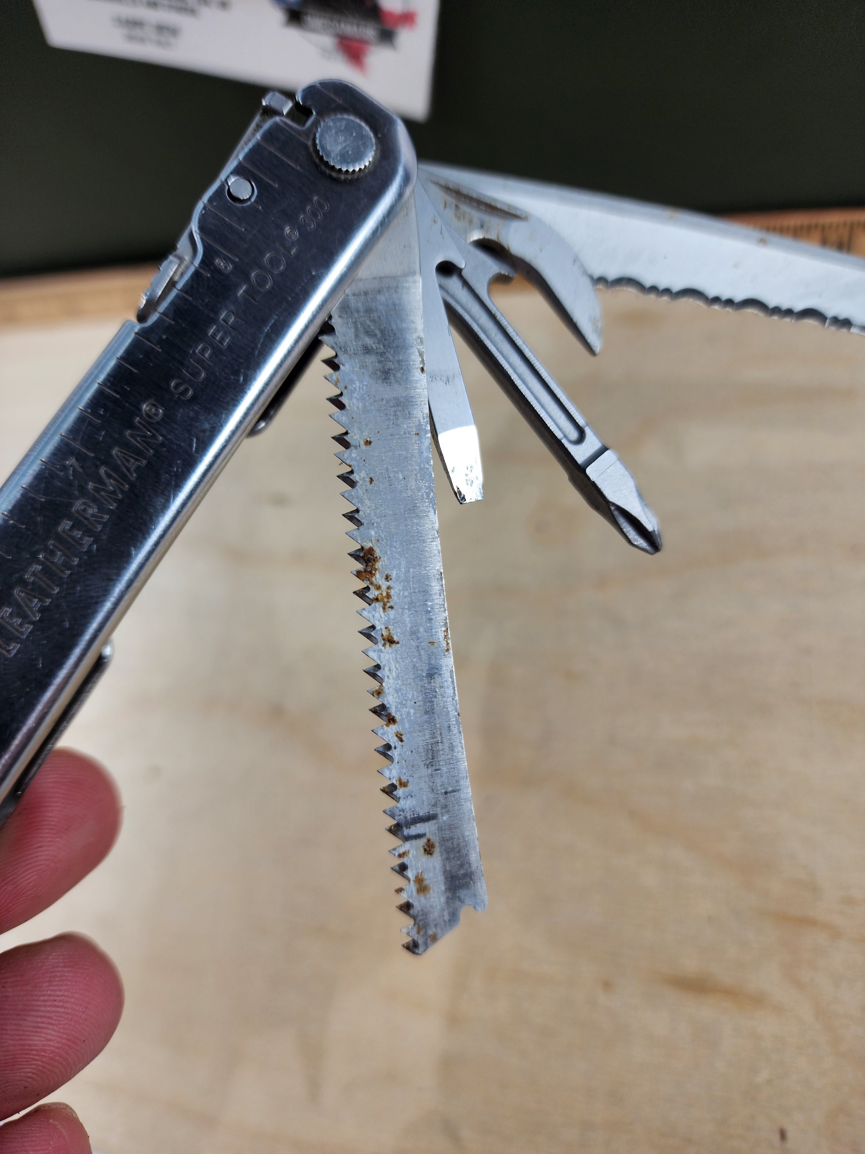 Leatherman Super Tool 300 #-38 Dirty, possible rust, wire cutters damaged