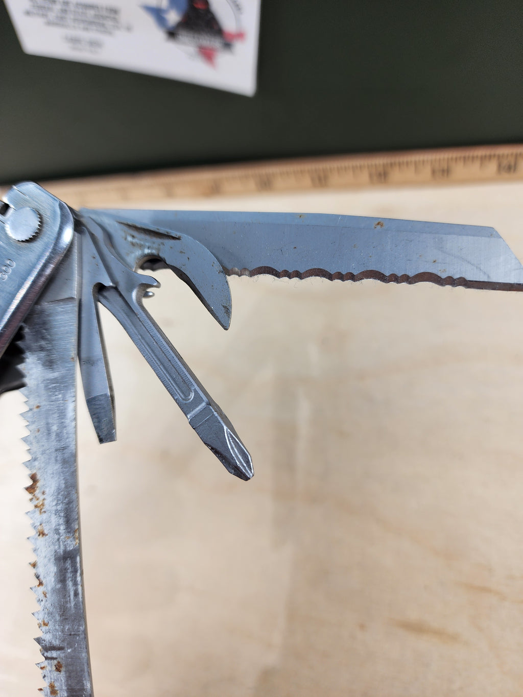Leatherman Super Tool 300 #-38 Dirty, possible rust, wire cutters damaged