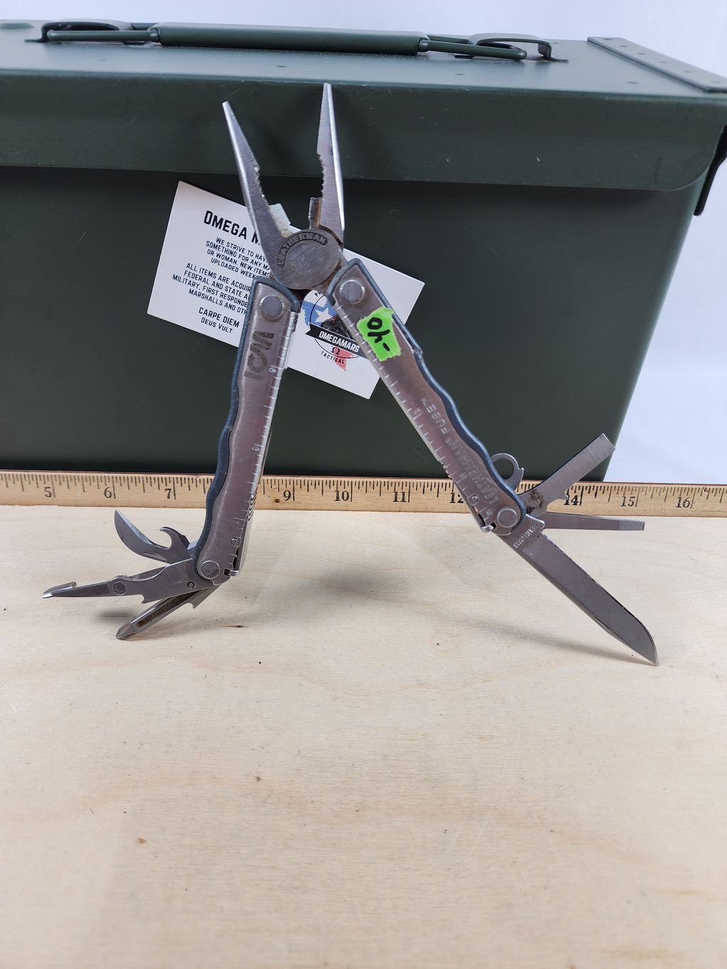 Leatherman Fuse #-40 Blade resharpened, dirty, light usage
