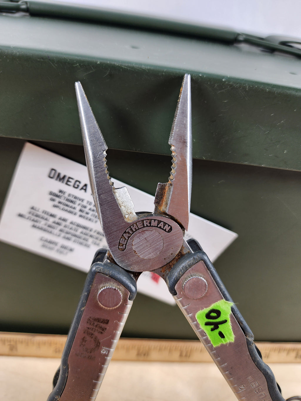 Leatherman Fuse #-40 Blade resharpened, dirty, light usage