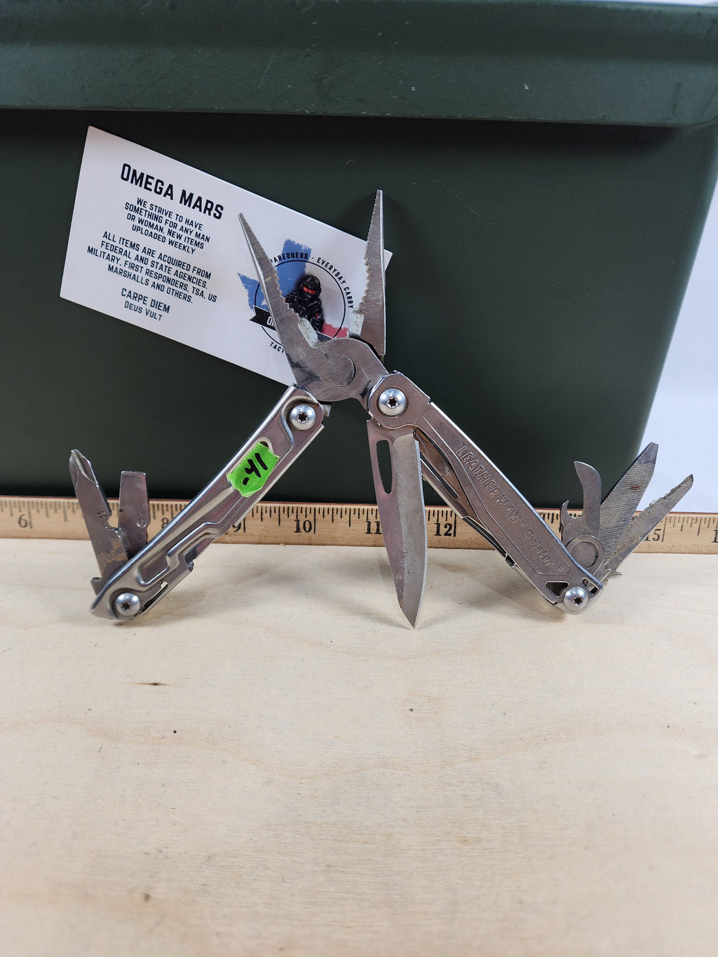 Leatherman Bolster #-41 Light usage, dirty