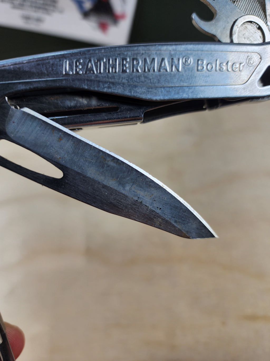 Leatherman Bolster #-41 Light usage, dirty
