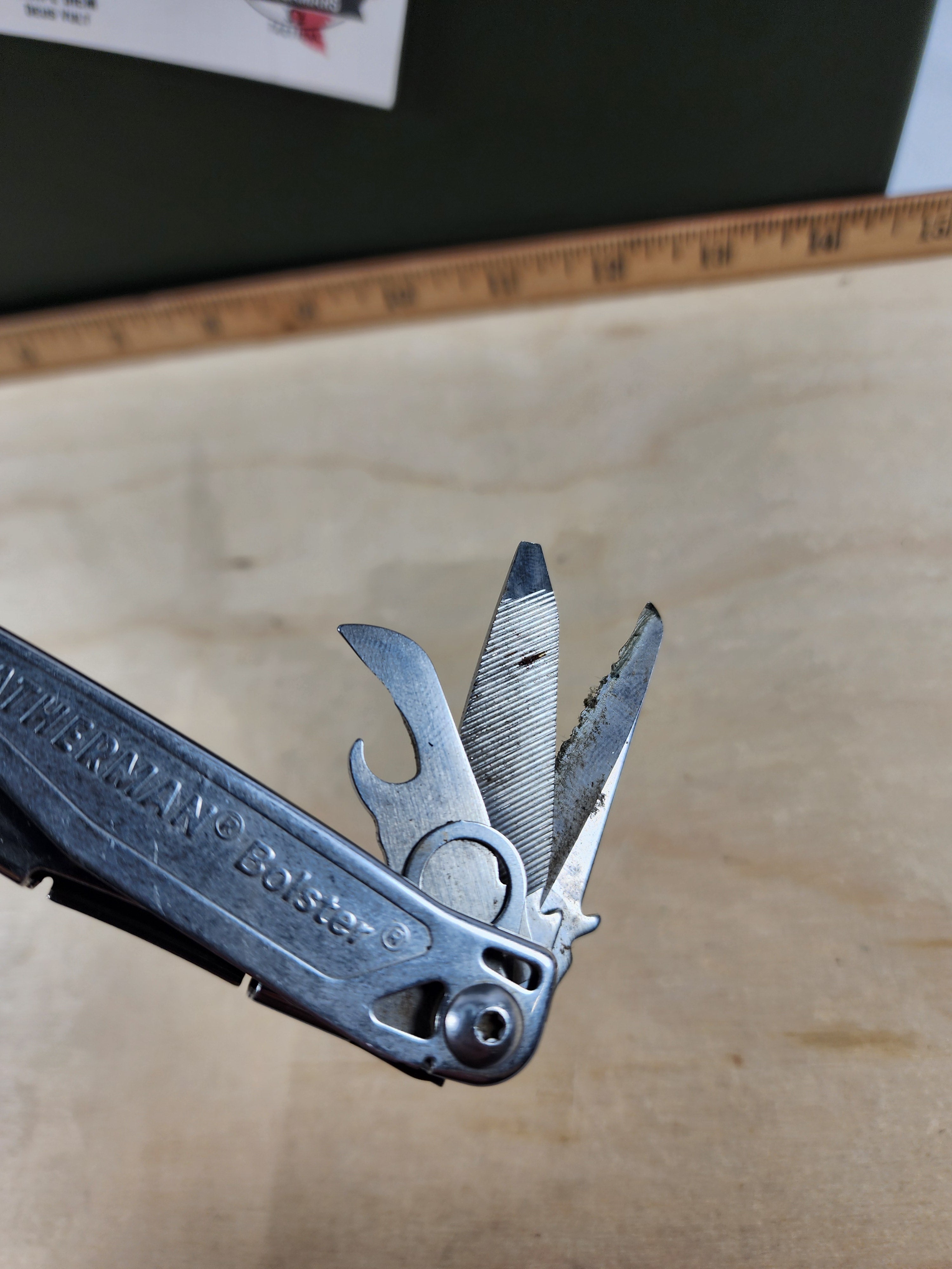 Leatherman Bolster #-41 Light usage, dirty