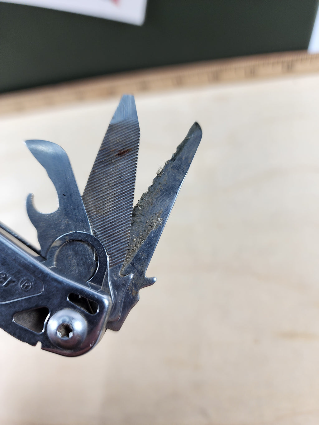 Leatherman Bolster #-41 Light usage, dirty