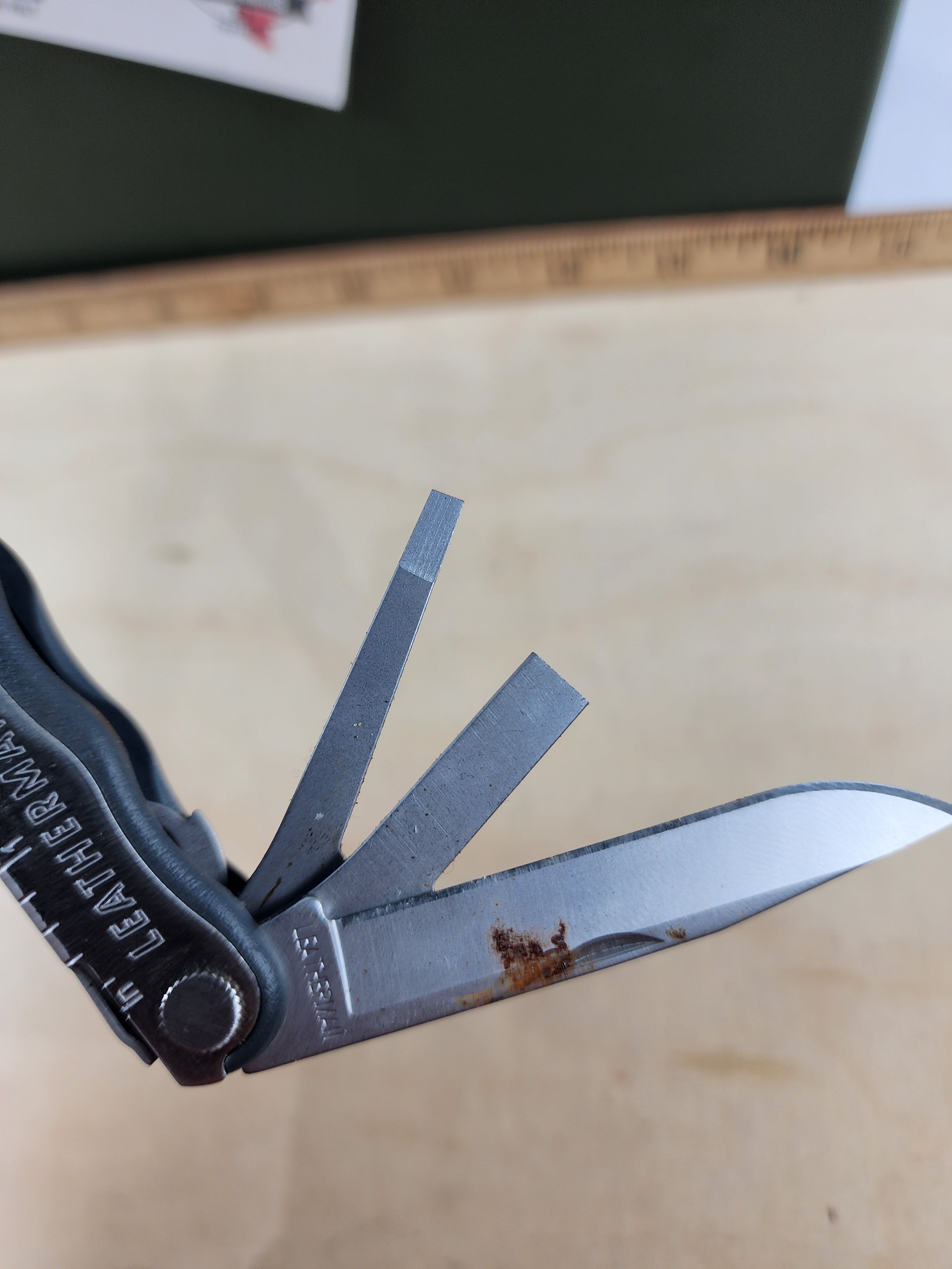 Leatherman Kick #-42 possible rust/dirty