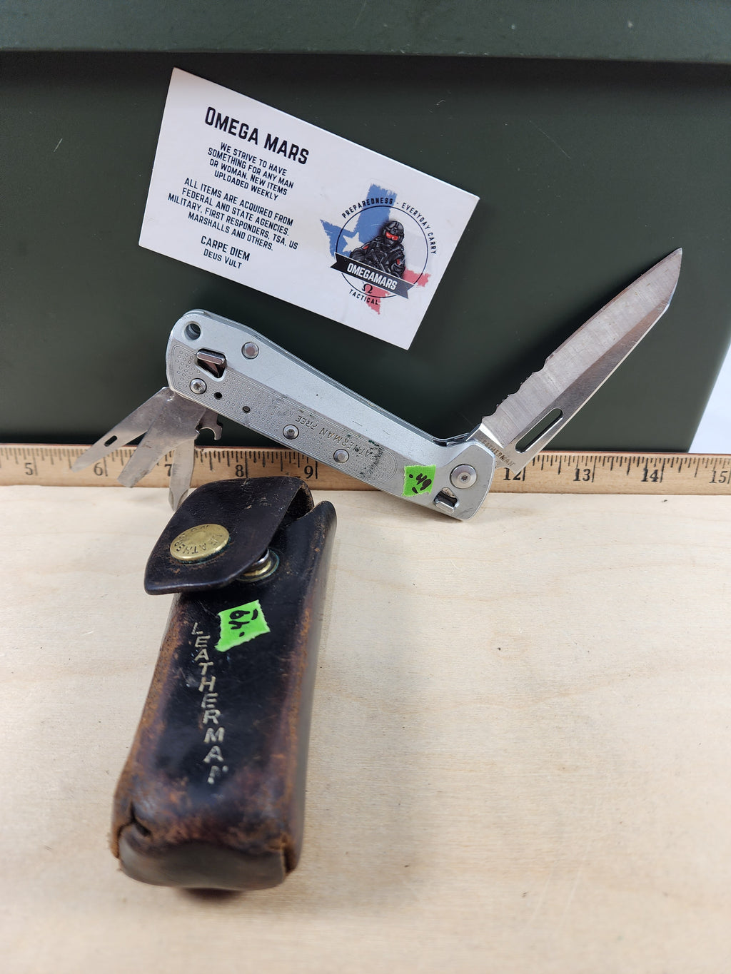 Leatherman Free K2X #-49 Light Usage, dirty
