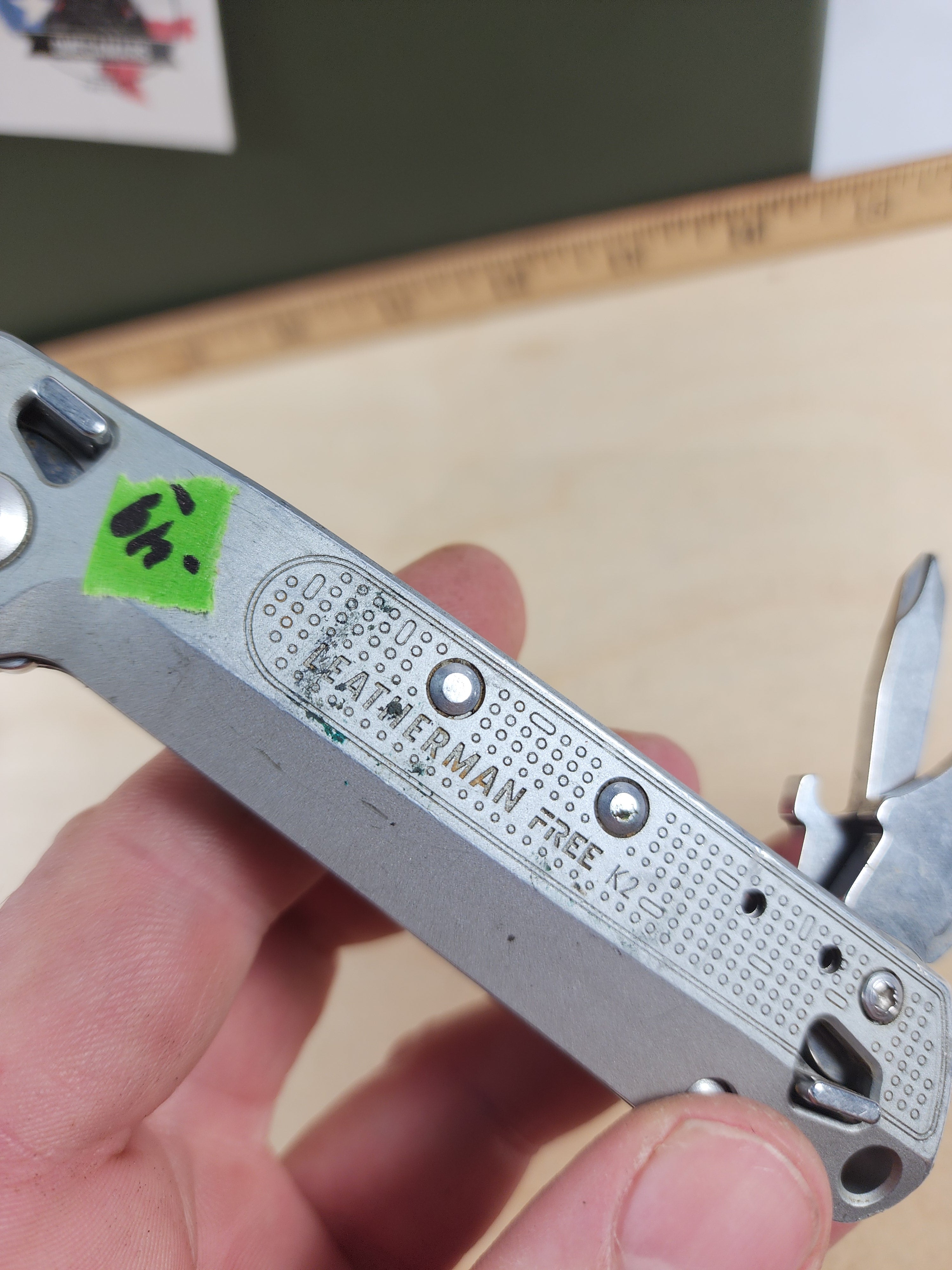 Leatherman Free K2X #-49 Light Usage, dirty