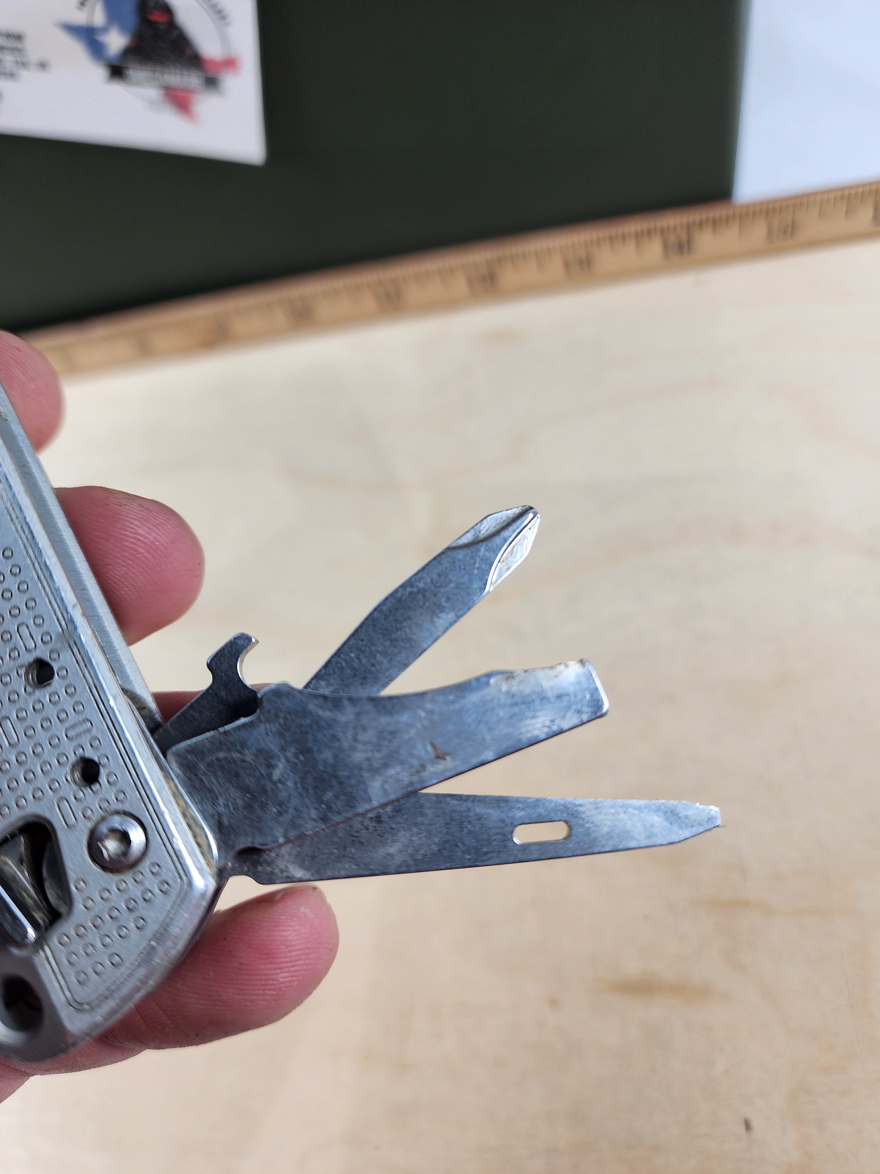 Leatherman Free K2X #-49 Light Usage, dirty