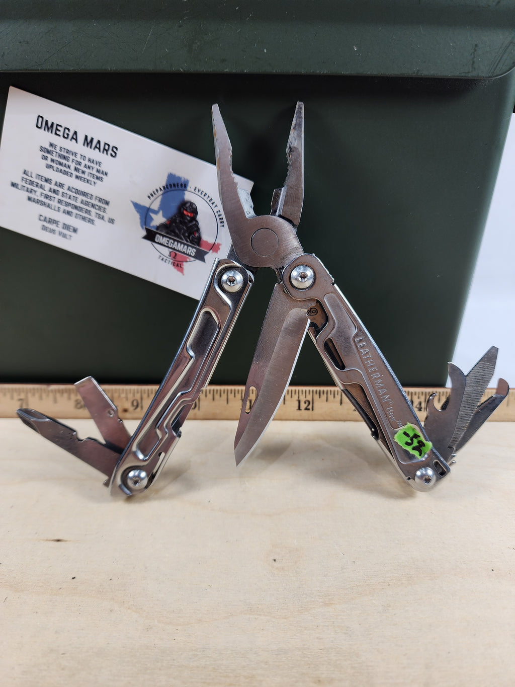 Leatherman Rev #-52 Light usage, possible rust