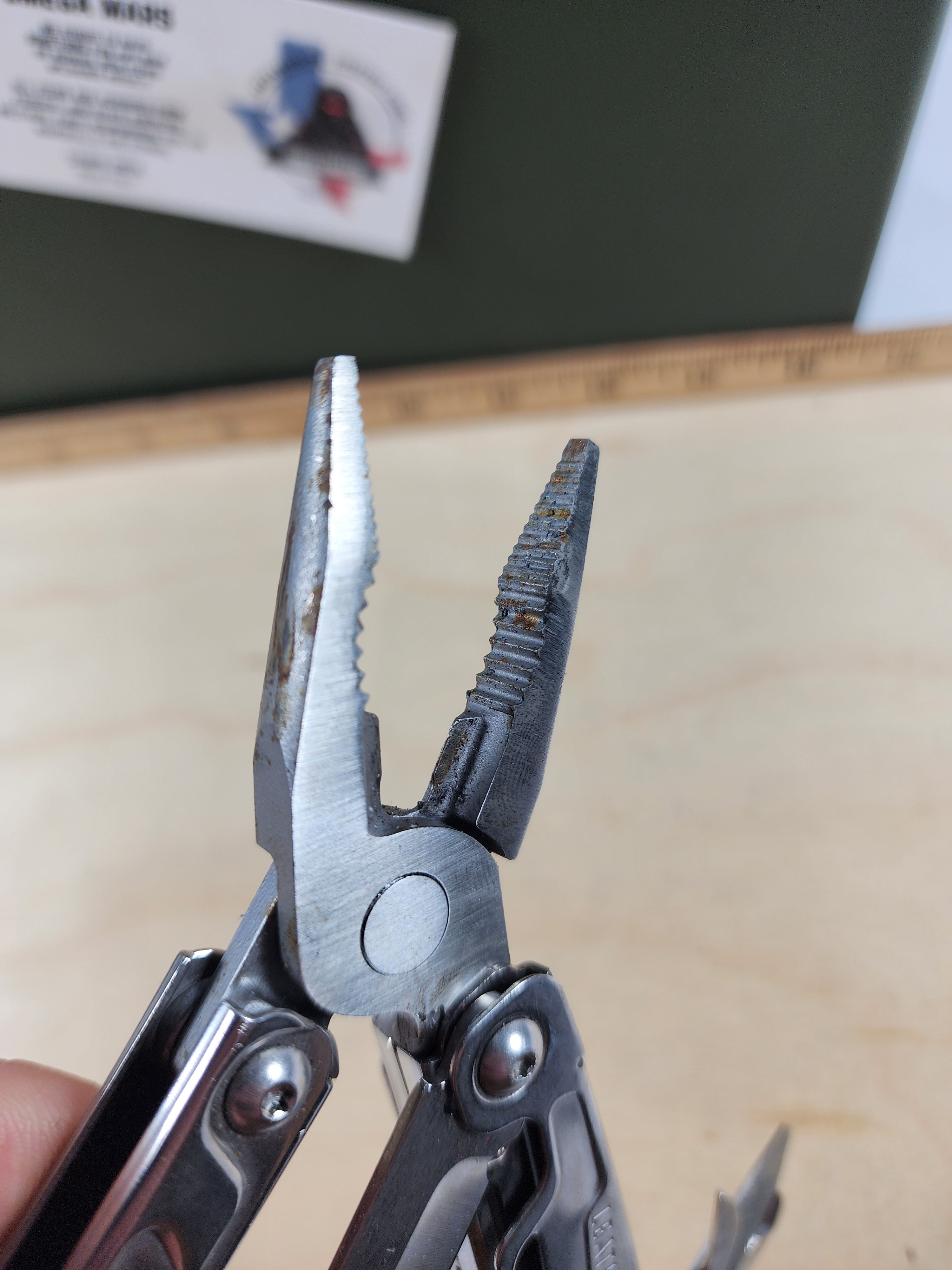 Leatherman Rev #-52 Light usage, possible rust