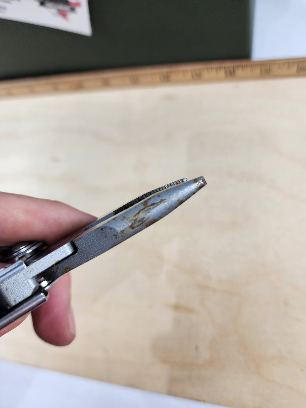 Leatherman Rev #-52 Light usage, possible rust
