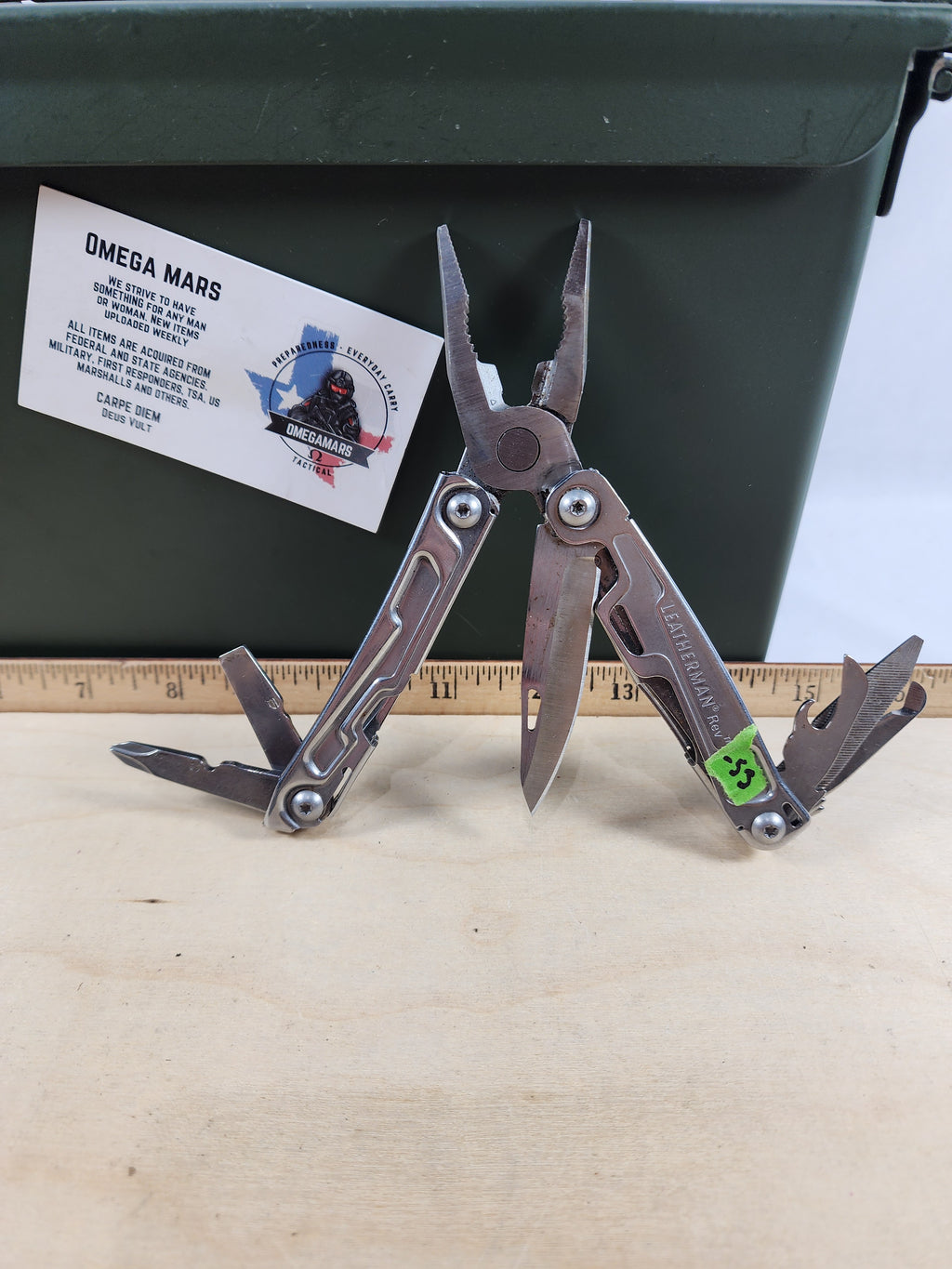 Leatherman Rev #-53 Light usage, possible rust