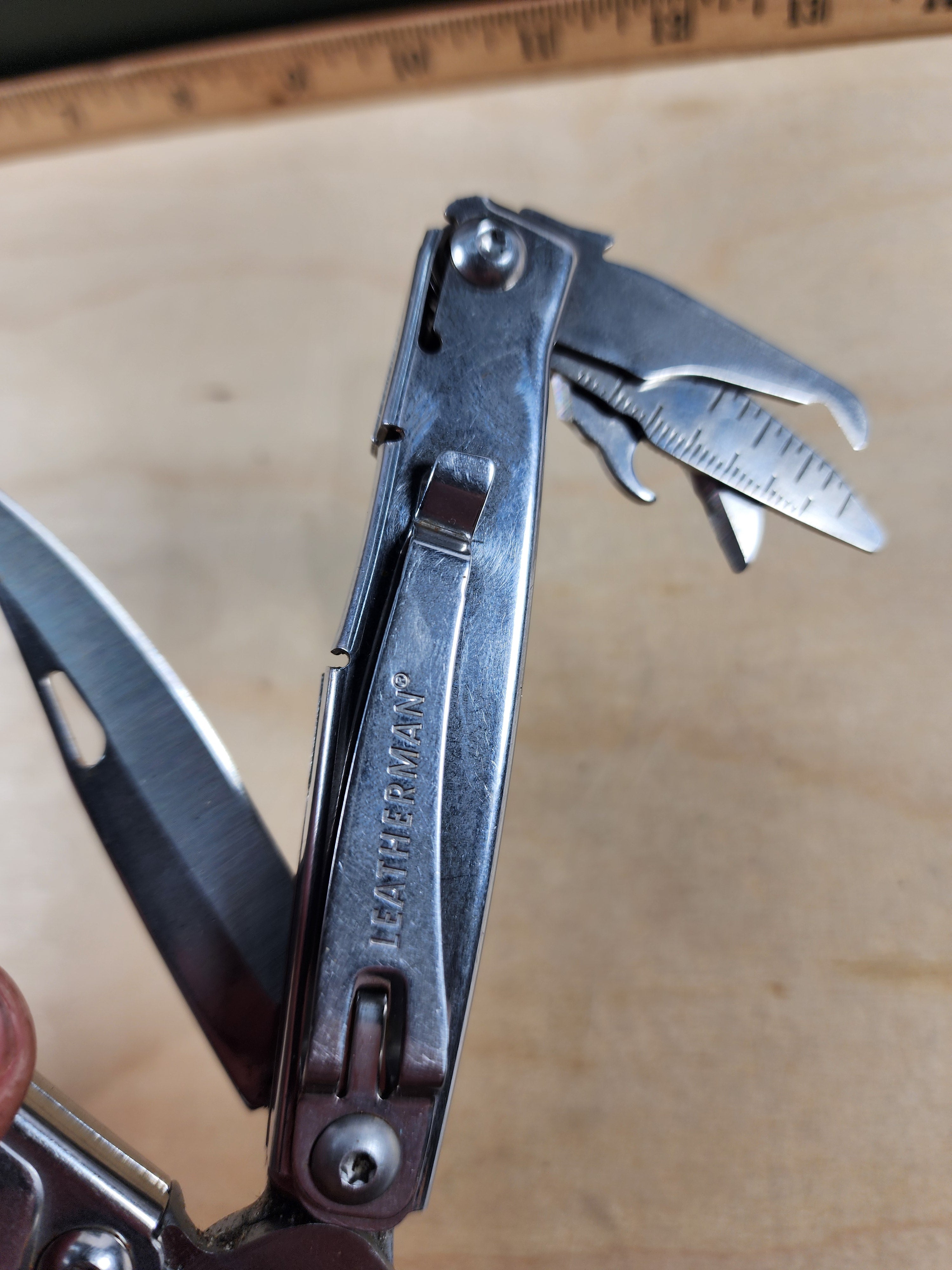 Leatherman Rev #-53 Light usage, possible rust