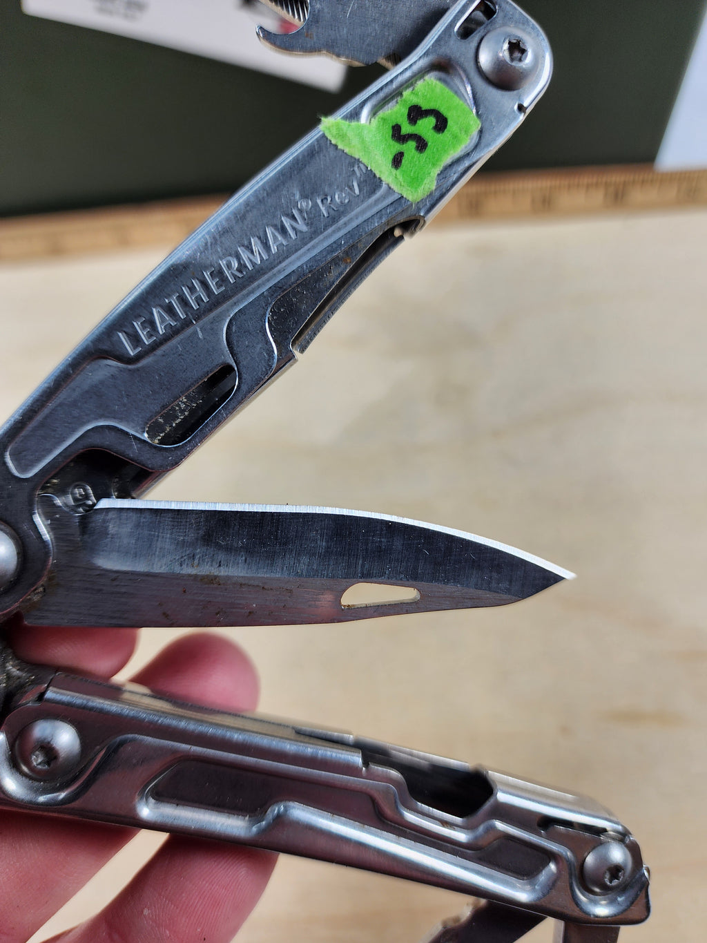 Leatherman Rev #-53 Light usage, possible rust