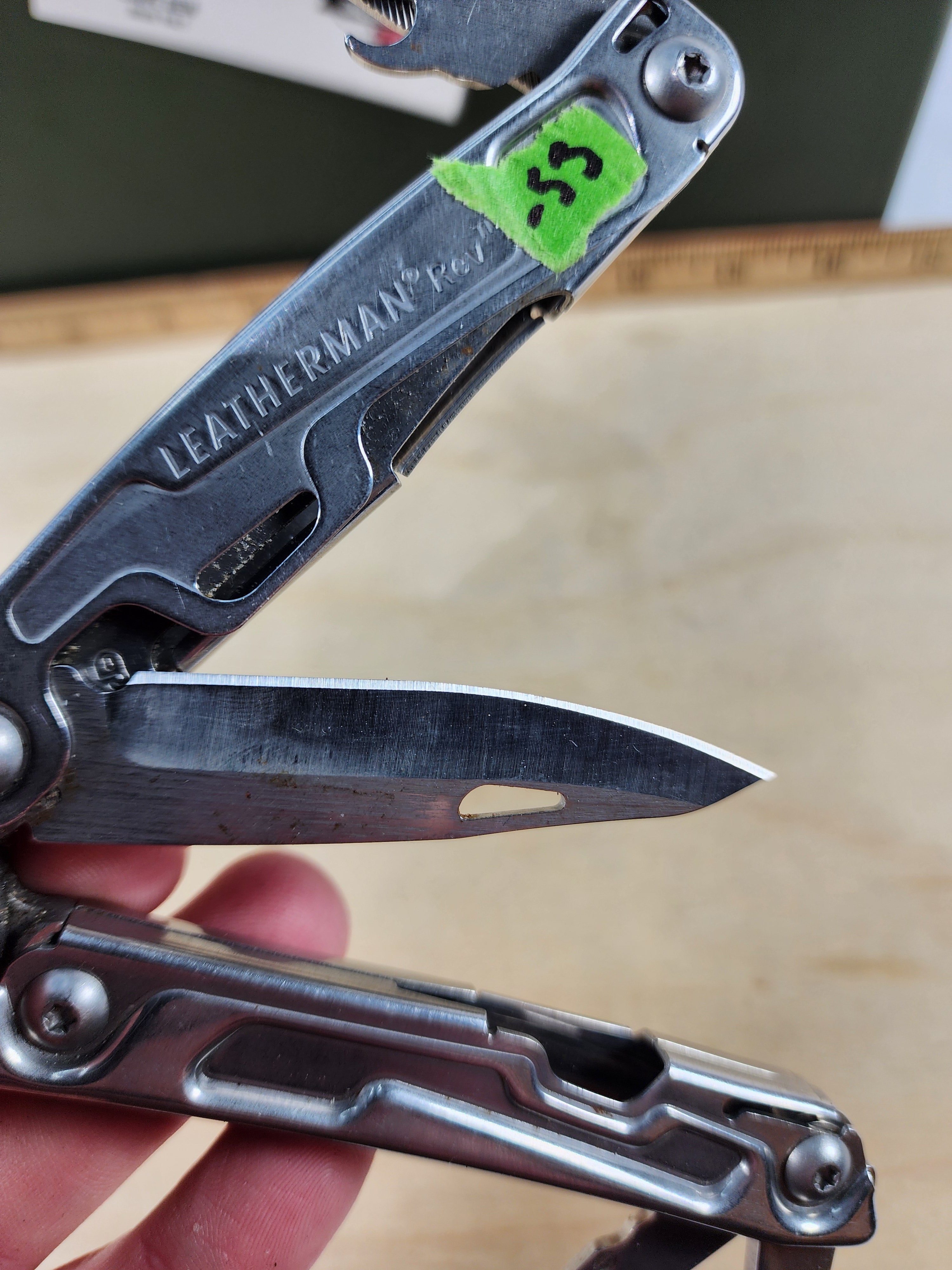 Leatherman Rev #-53 Light usage, possible rust