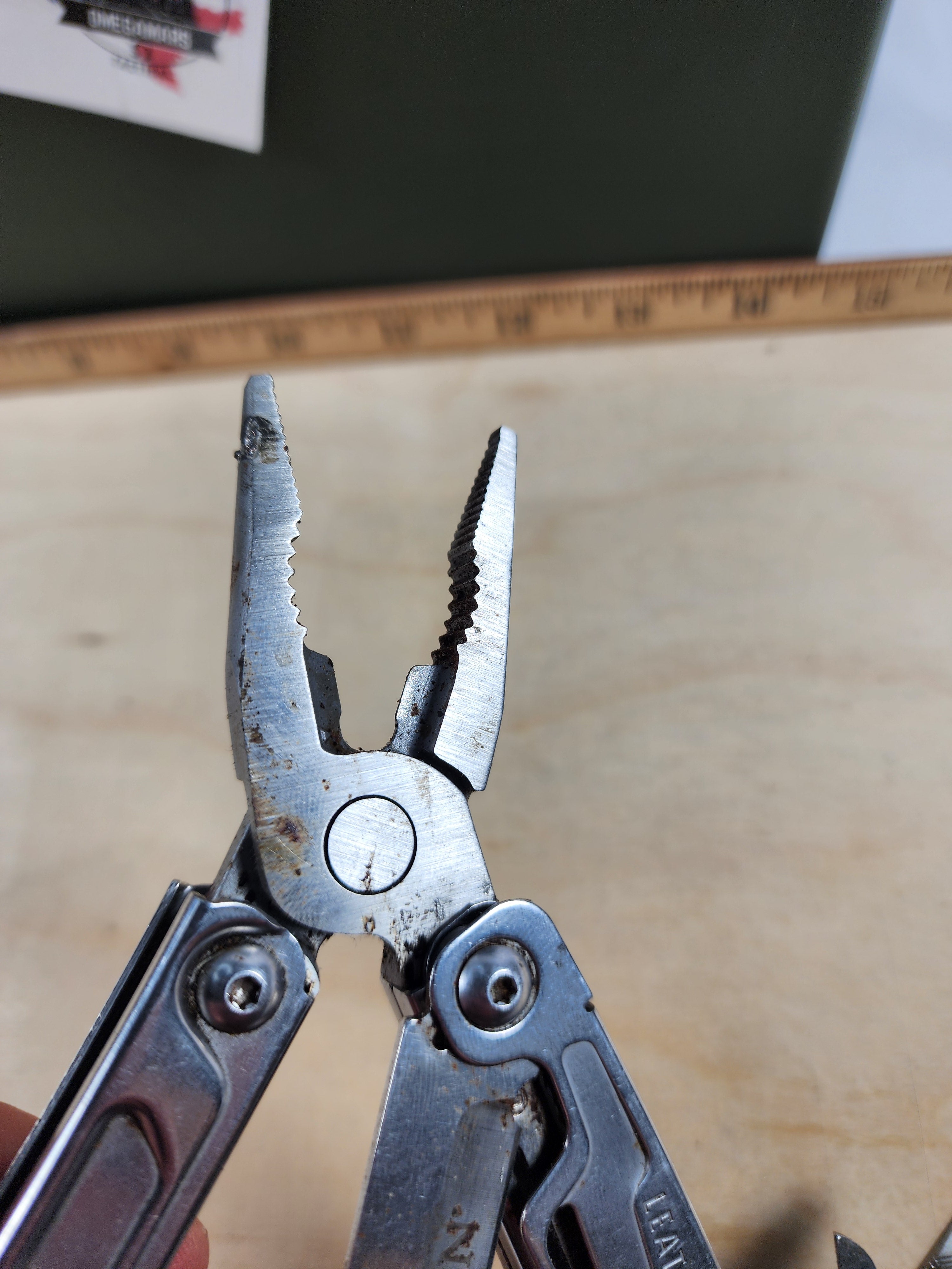 Leatherman Rev #-55 Dirty, possible rust