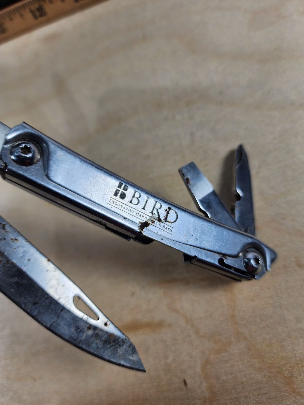 Leatherman Rev #-55 Dirty, possible rust