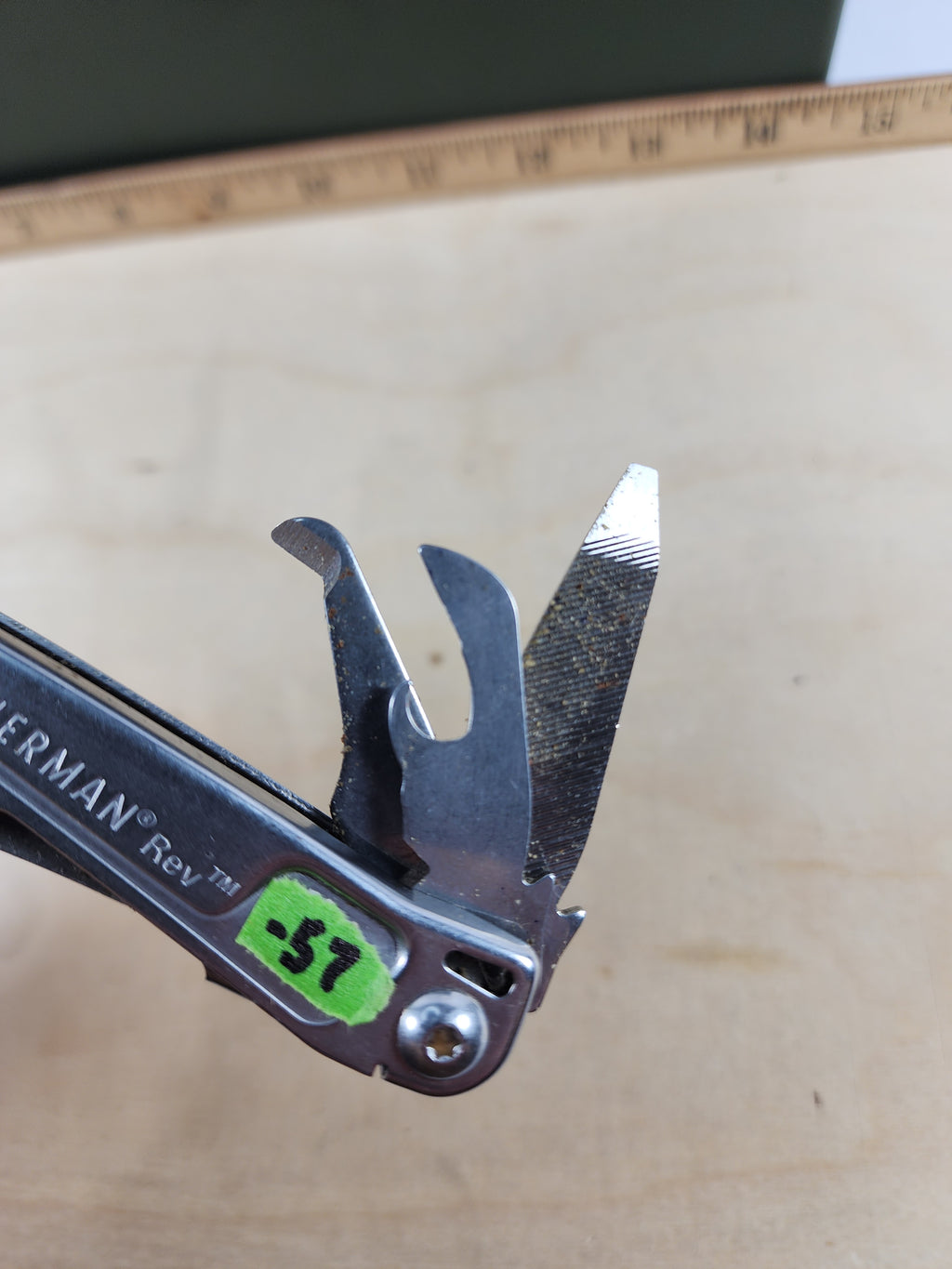 Leatherman Rev #-57 Dirty, possible rust