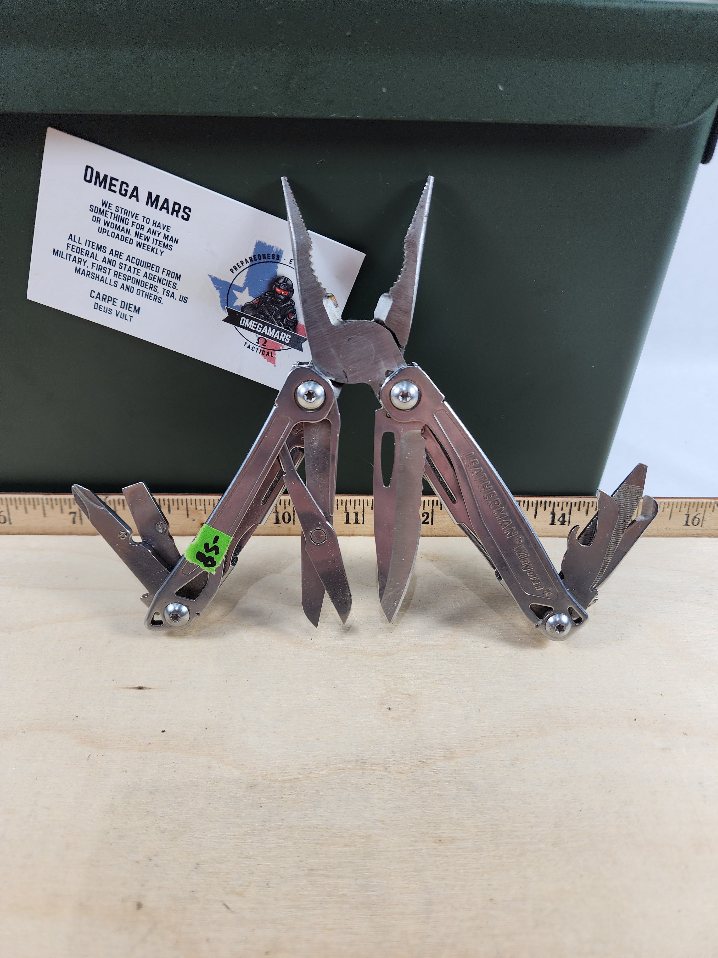 Leatherman Wingman #-58 Light usage, blade chipped