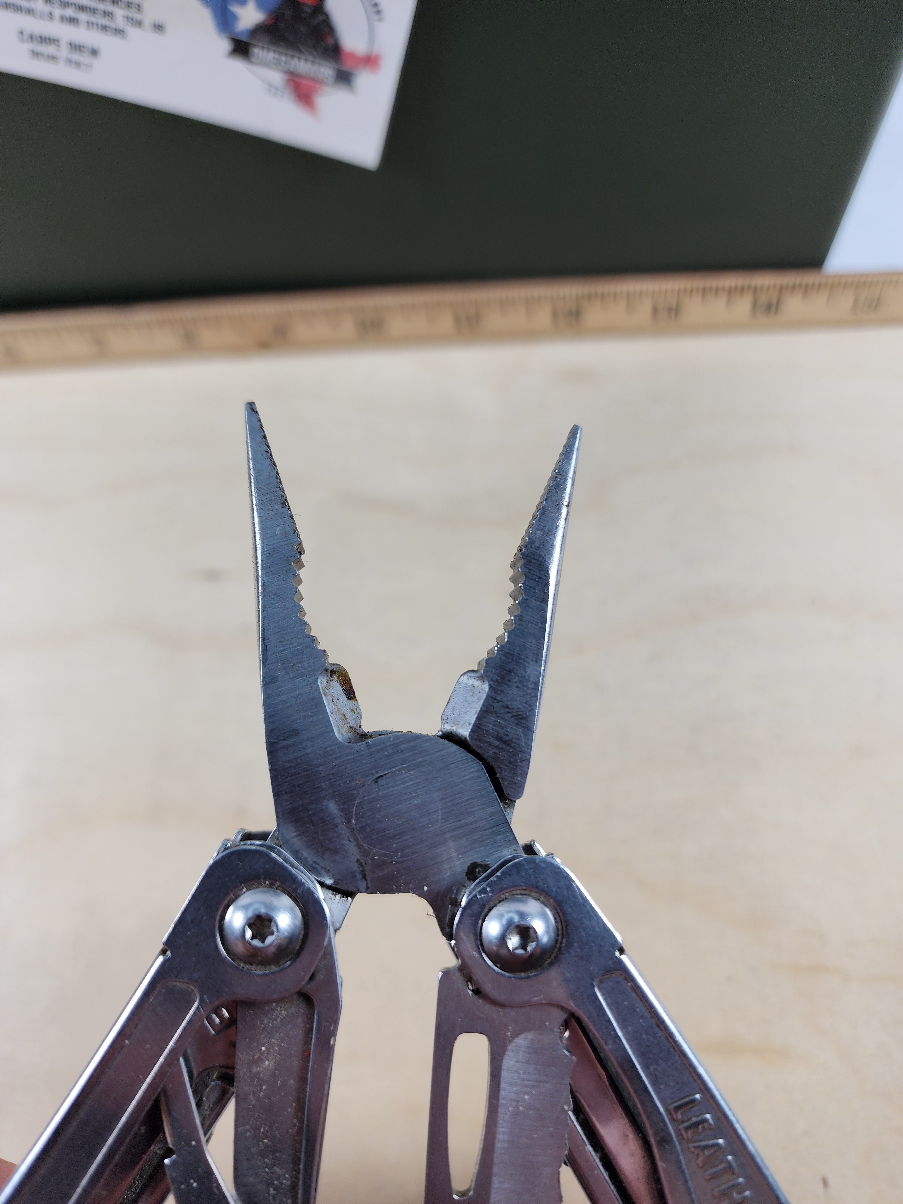 Leatherman Wingman #-58 Light usage, blade chipped