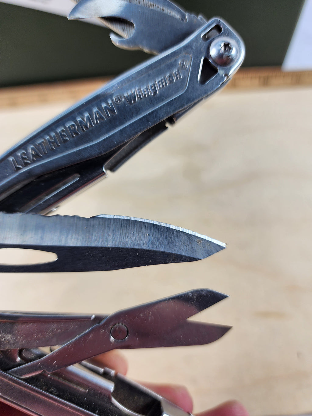 Leatherman Wingman #-58 Light usage, blade chipped