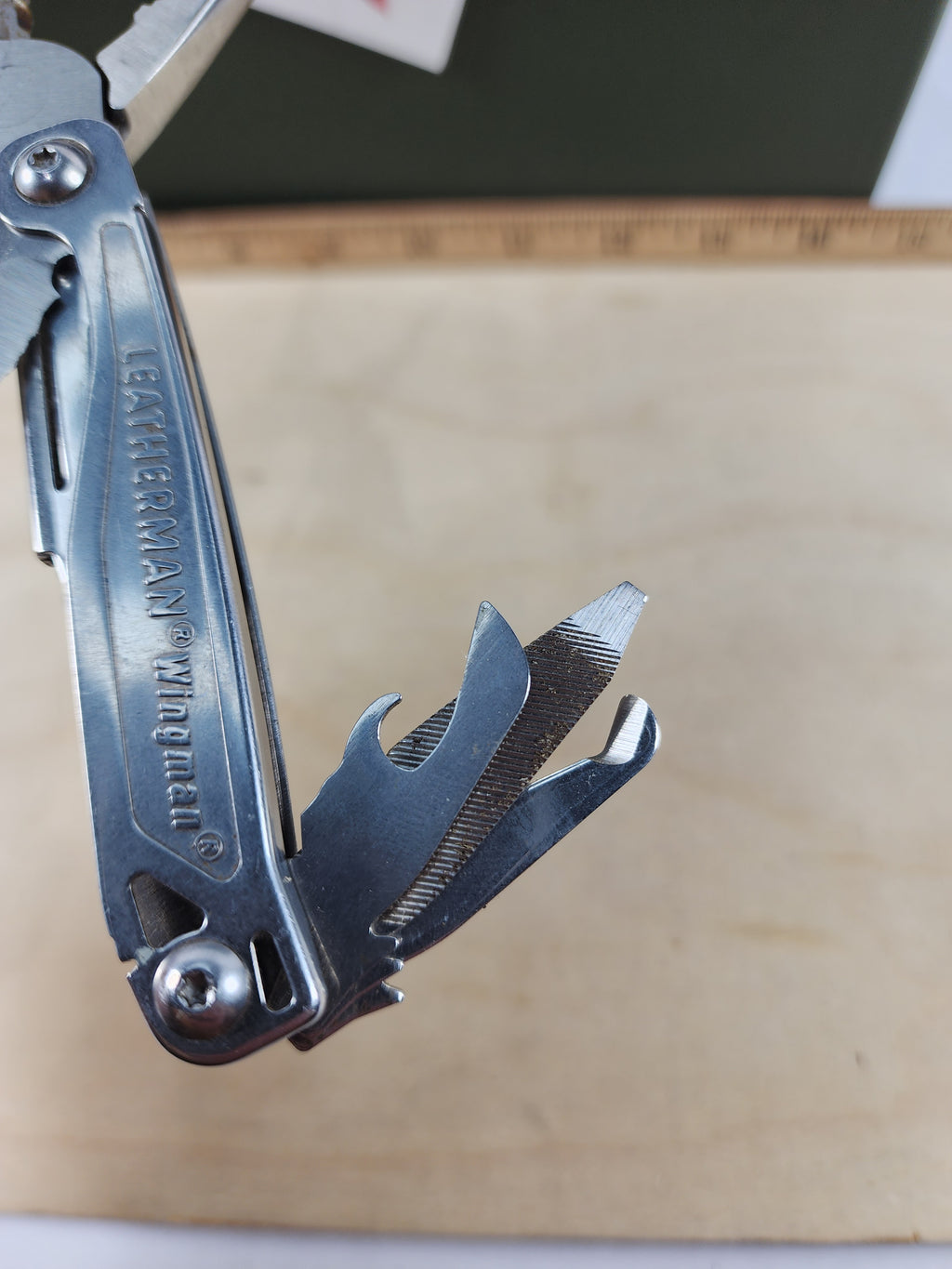 Leatherman Wingman #-58 Light usage, blade chipped