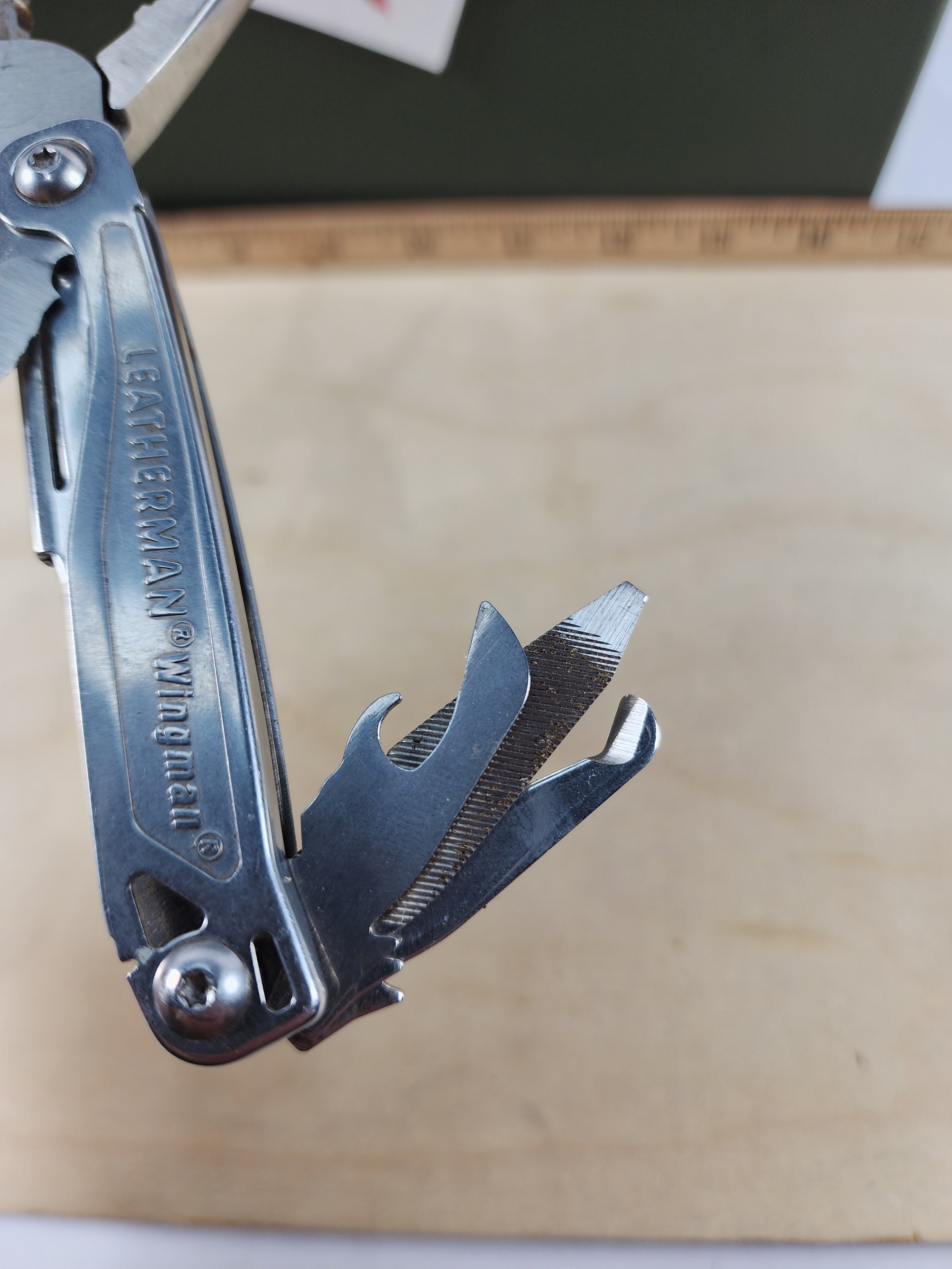 Leatherman Wingman #-58 Light usage, blade chipped
