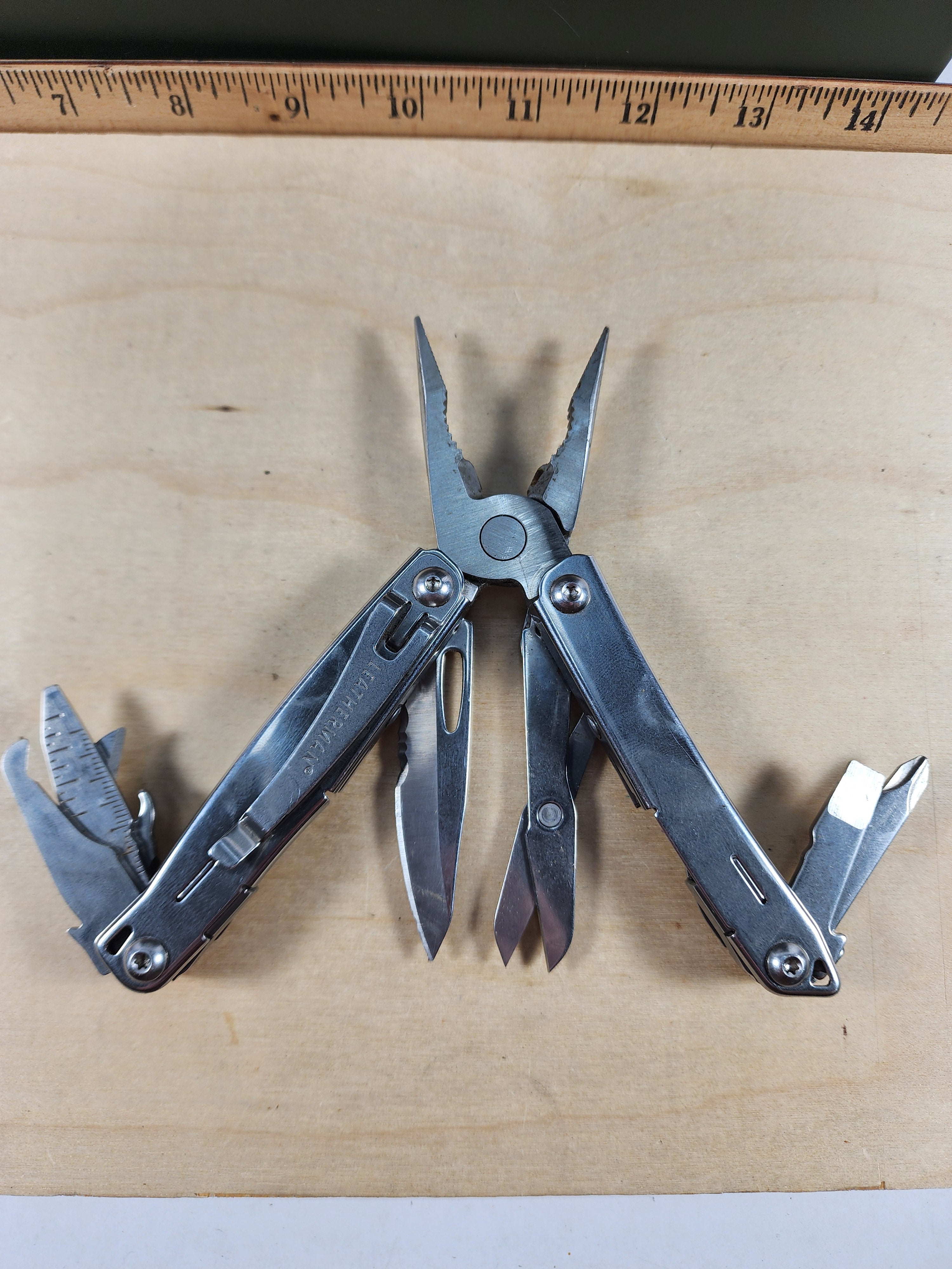 Leatherman Wingman #-58 Light usage, blade chipped