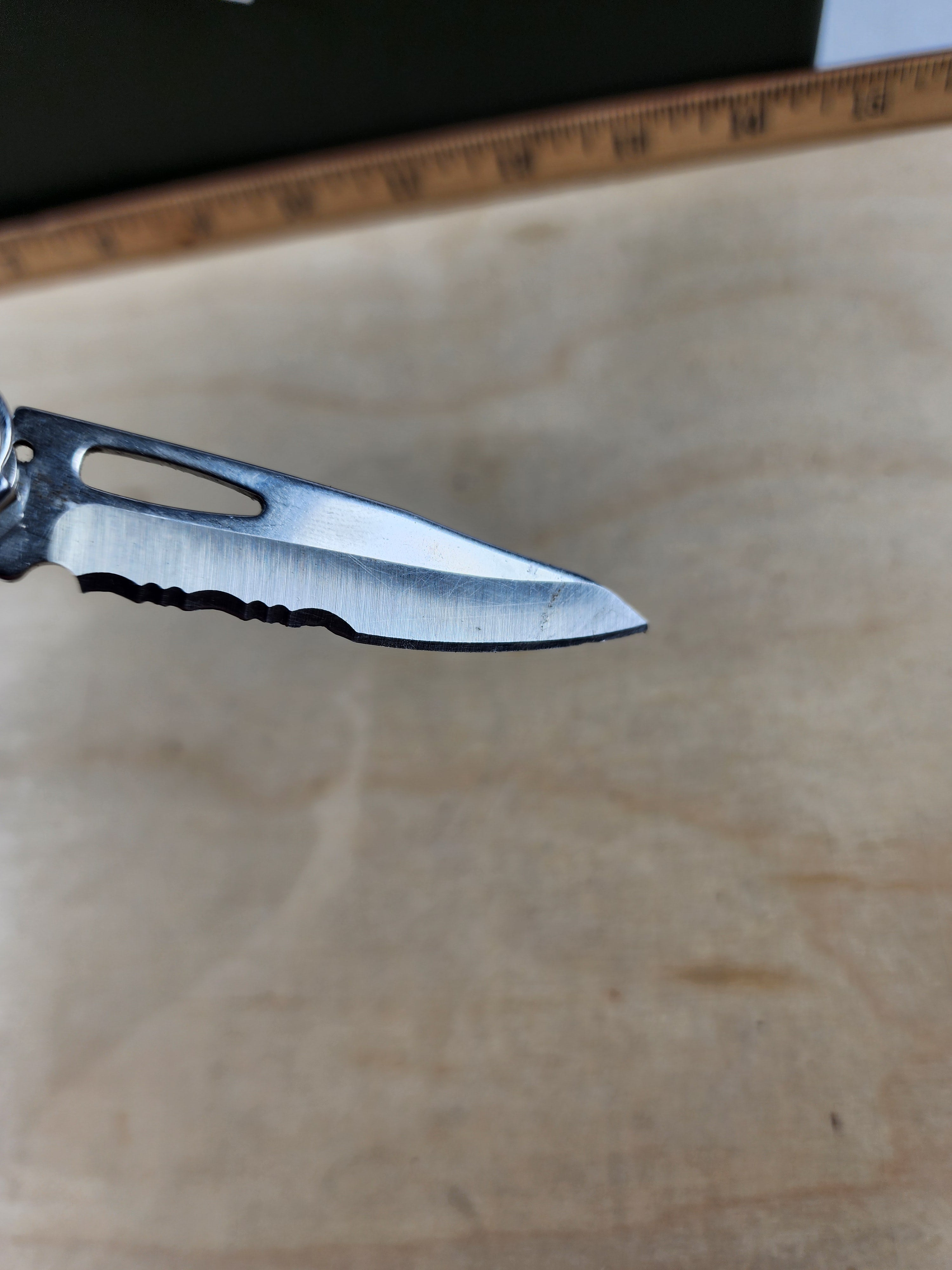 Leatherman Wingman #-58 Light usage, blade chipped