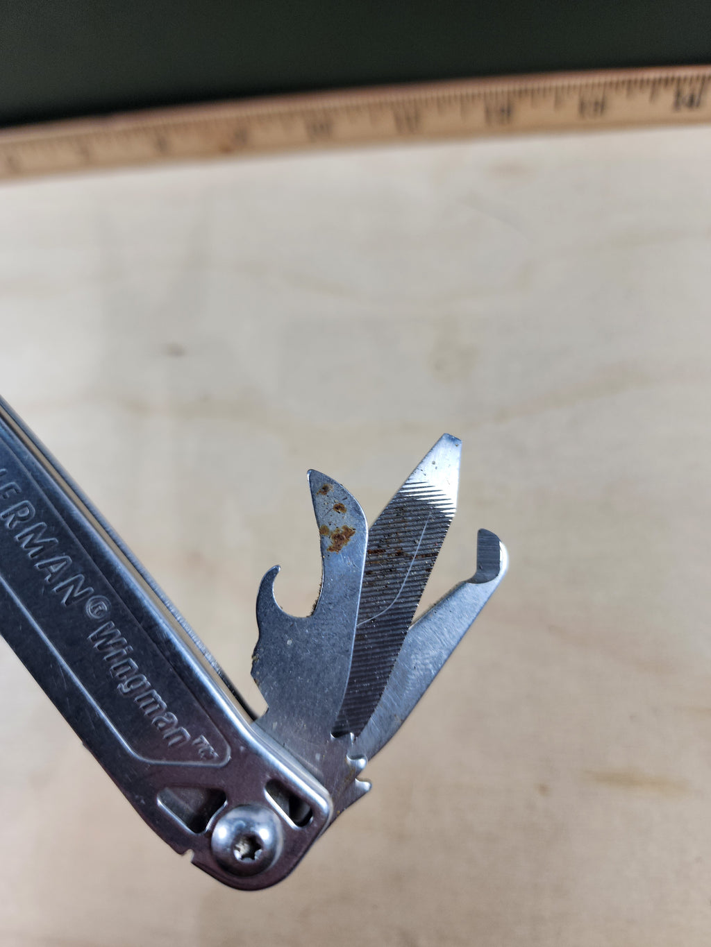 Leatherman Wingman #-59 Dirty, light rust