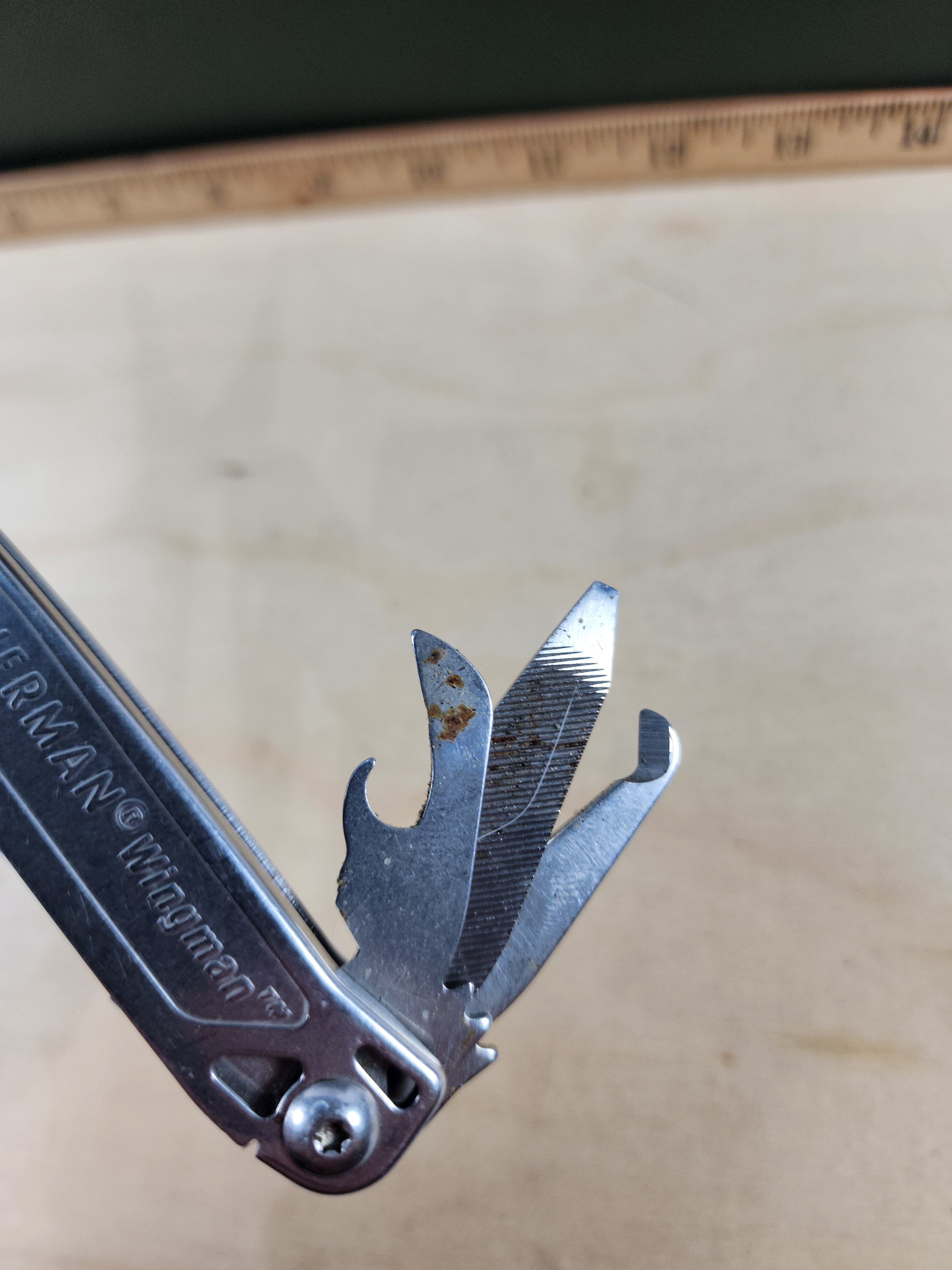 Leatherman Wingman #-59 Dirty, light rust