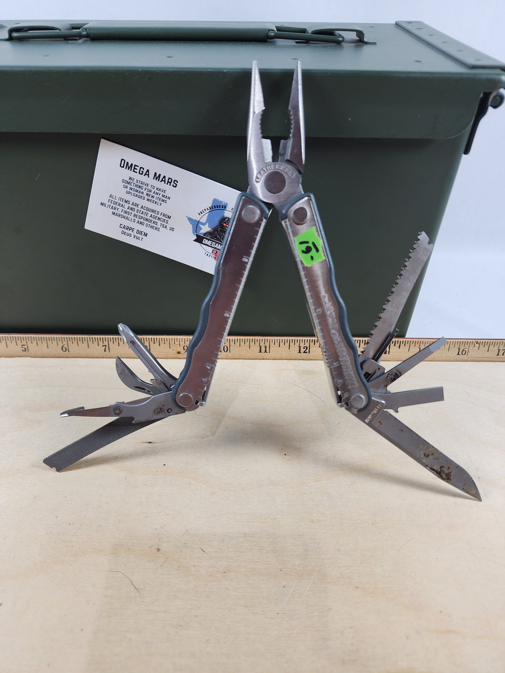 Leatherman Blast #-61 Light usage, dirty, possible rust