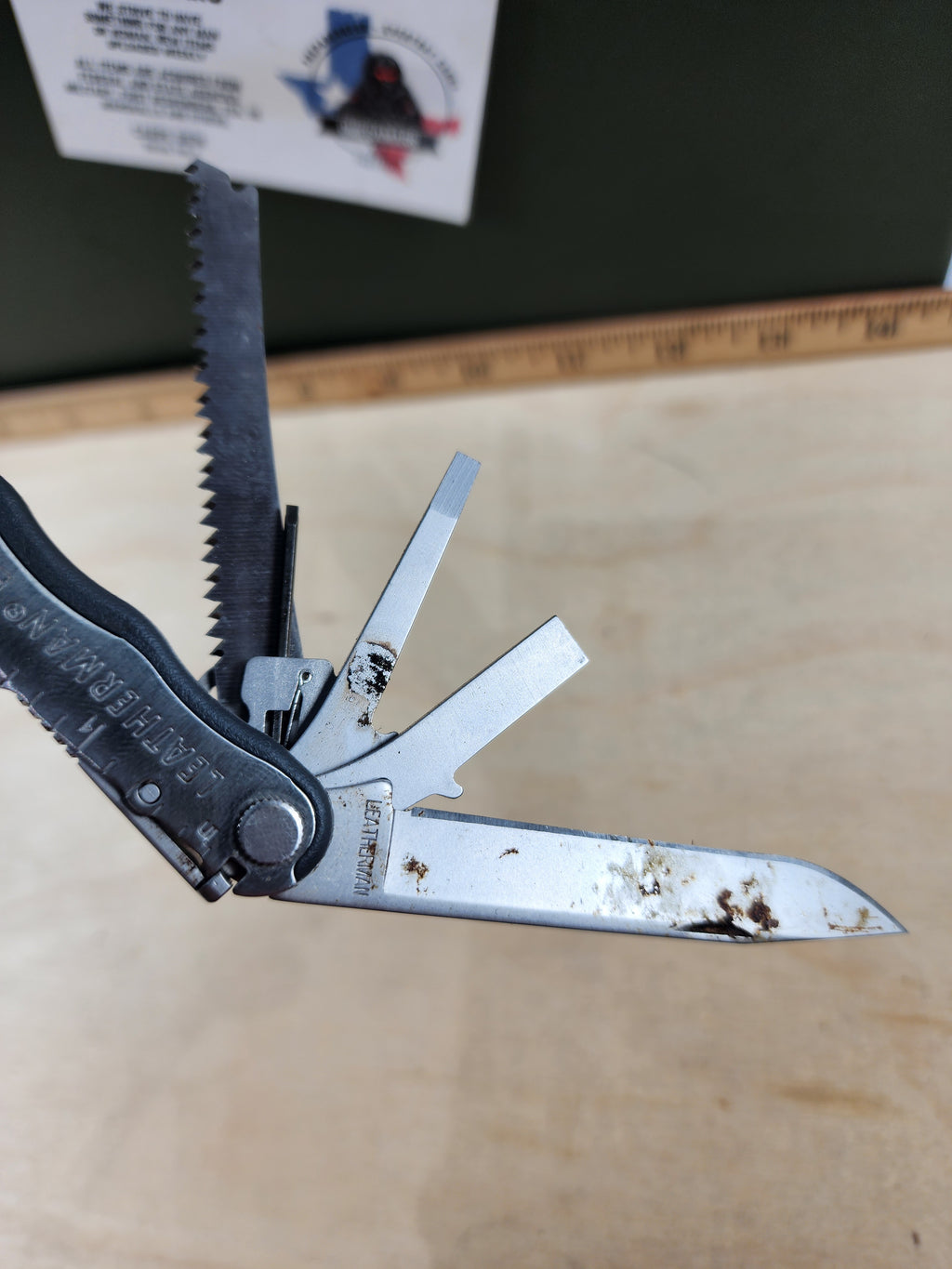 Leatherman Blast #-61 Light usage, dirty, possible rust