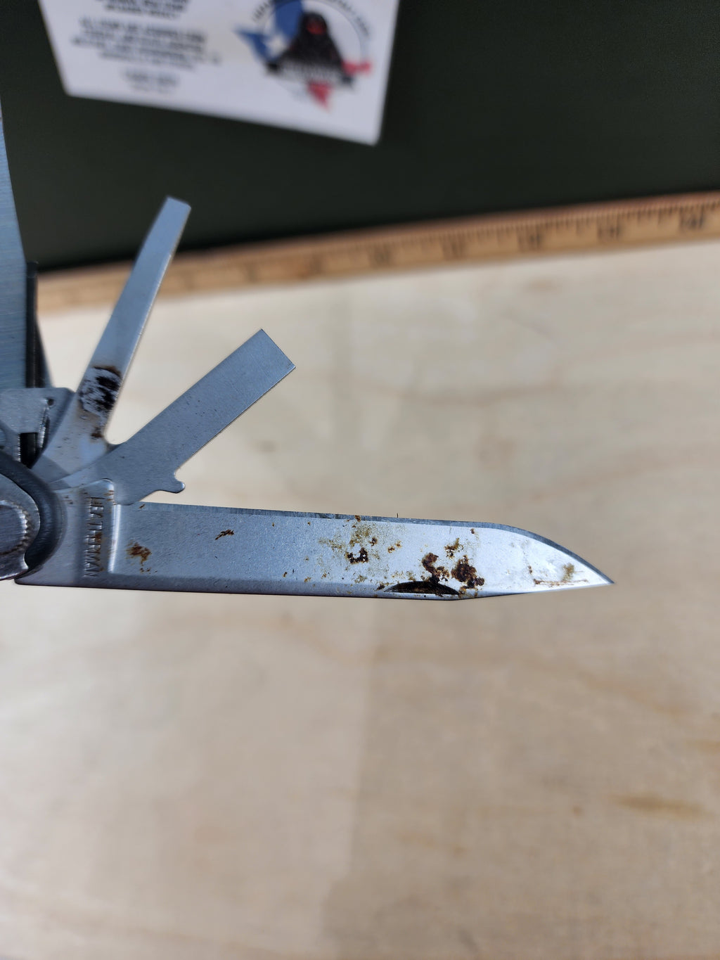 Leatherman Blast #-61 Light usage, dirty, possible rust