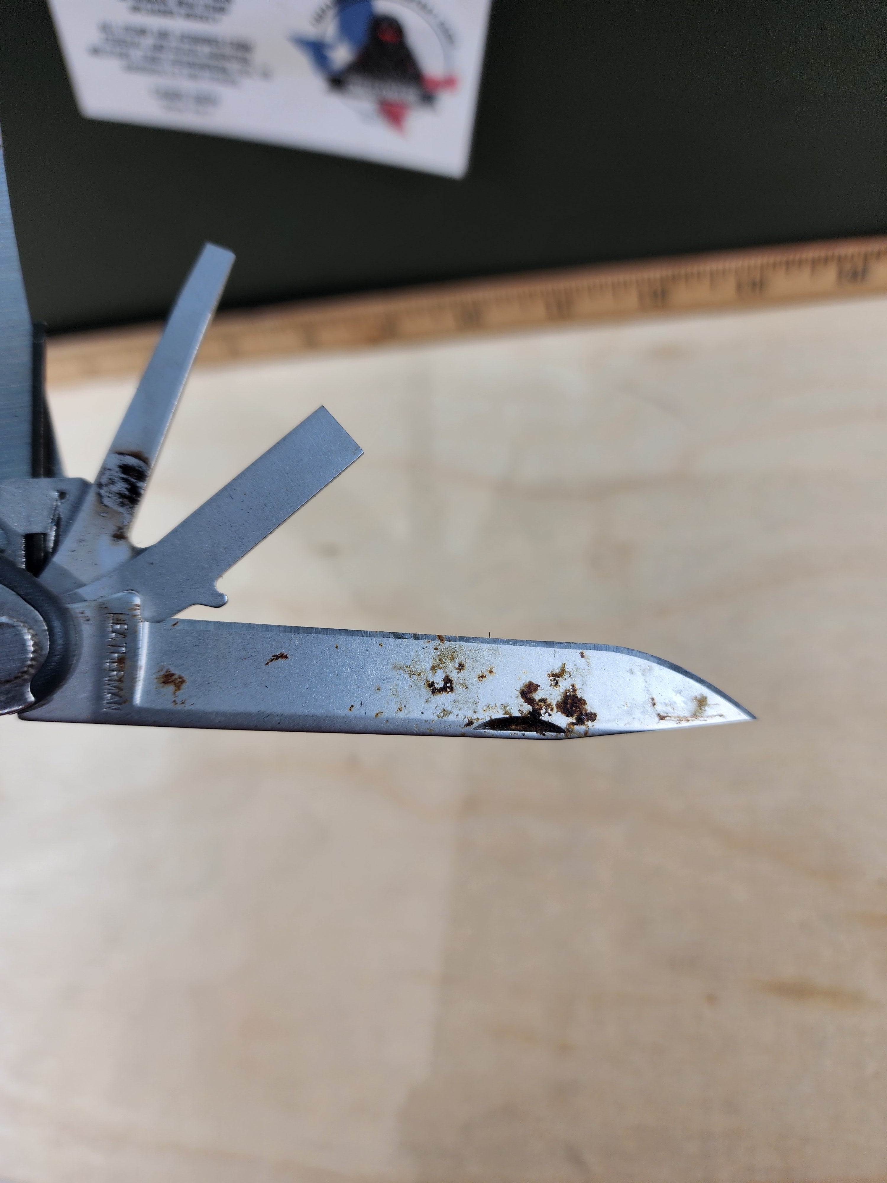 Leatherman Blast #-61 Light usage, dirty, possible rust