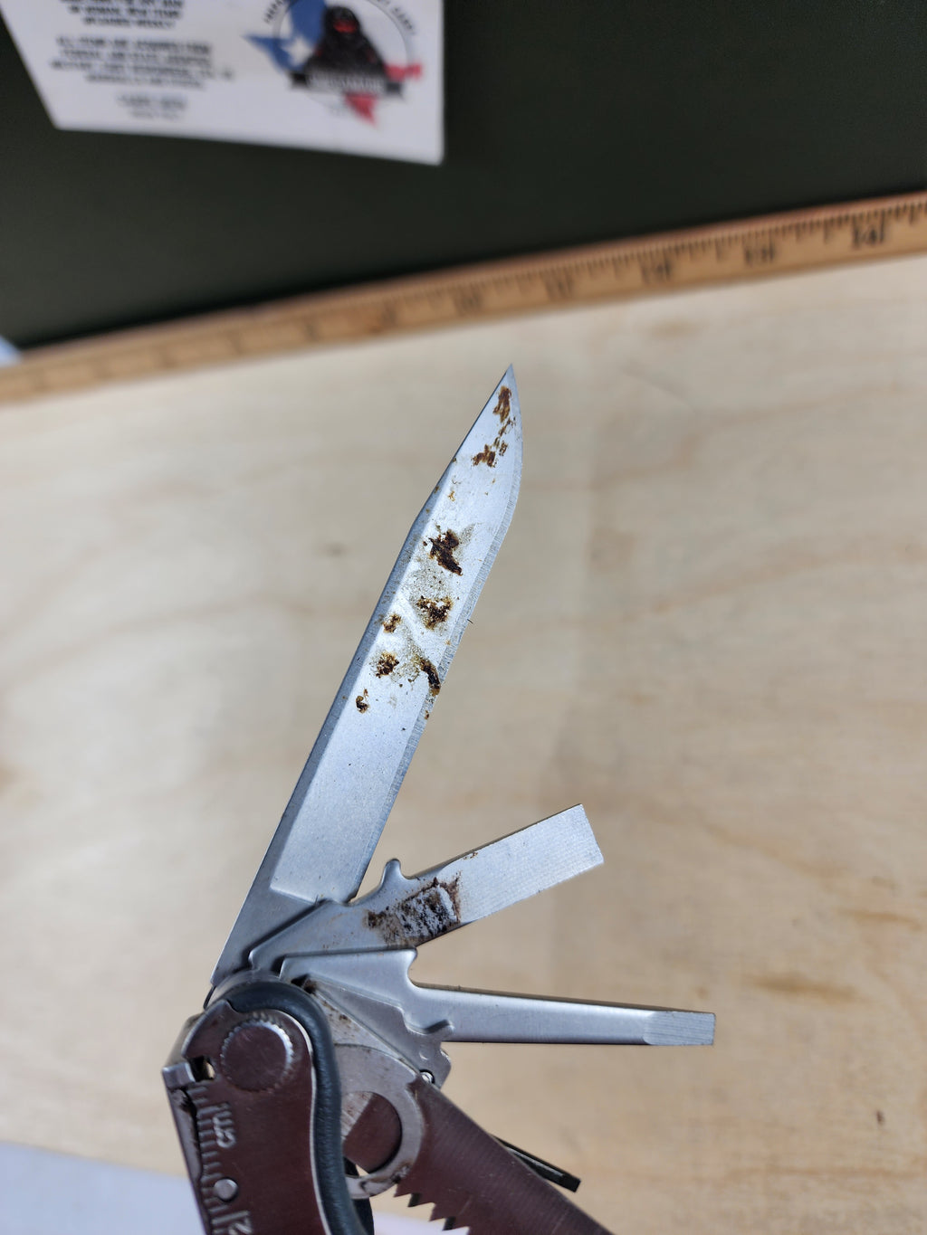 Leatherman Blast #-61 Light usage, dirty, possible rust