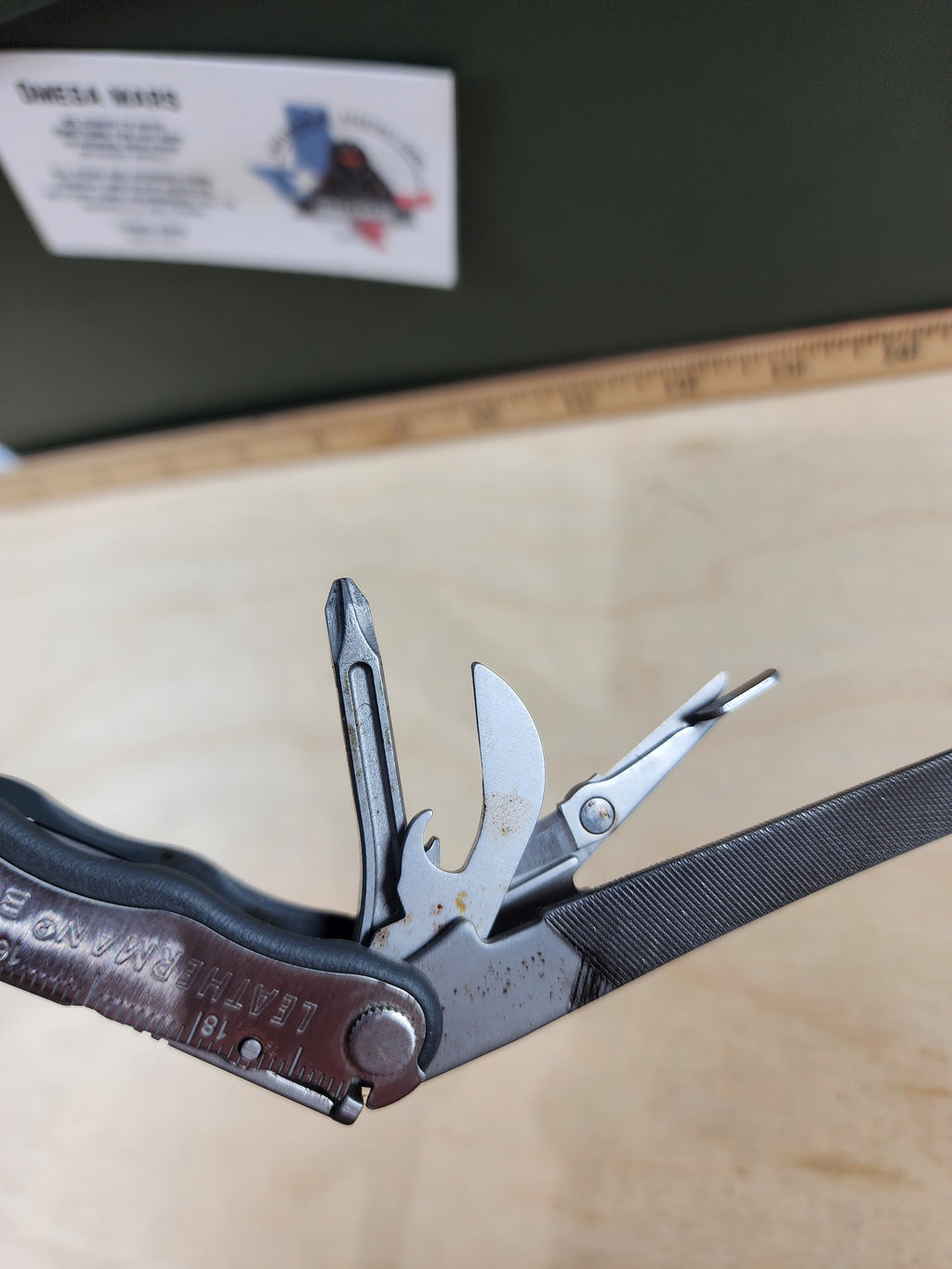 Leatherman Blast #-61 Light usage, dirty, possible rust