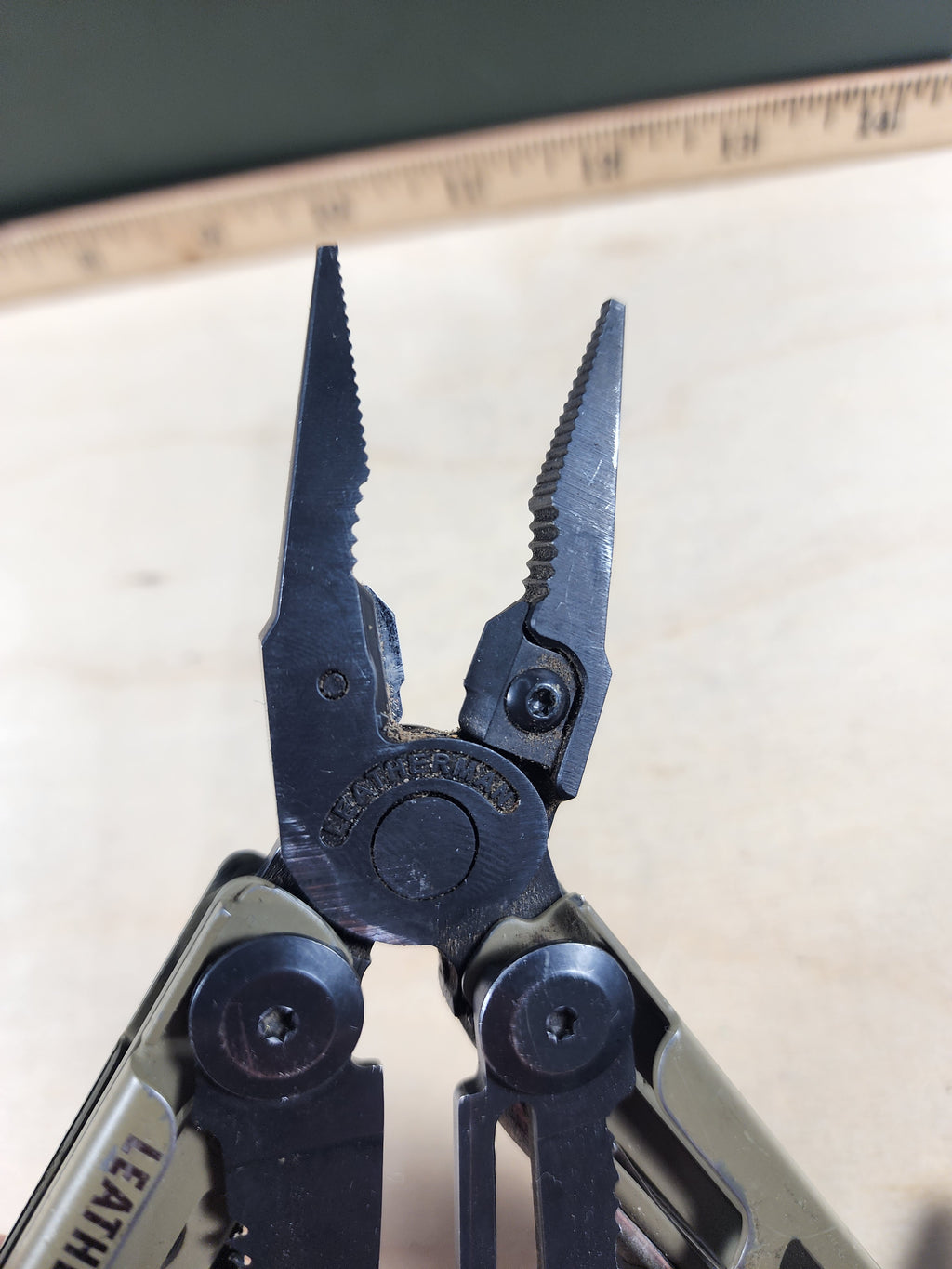 Leatherman Signal #-63 Light usage, dirty, handles worn