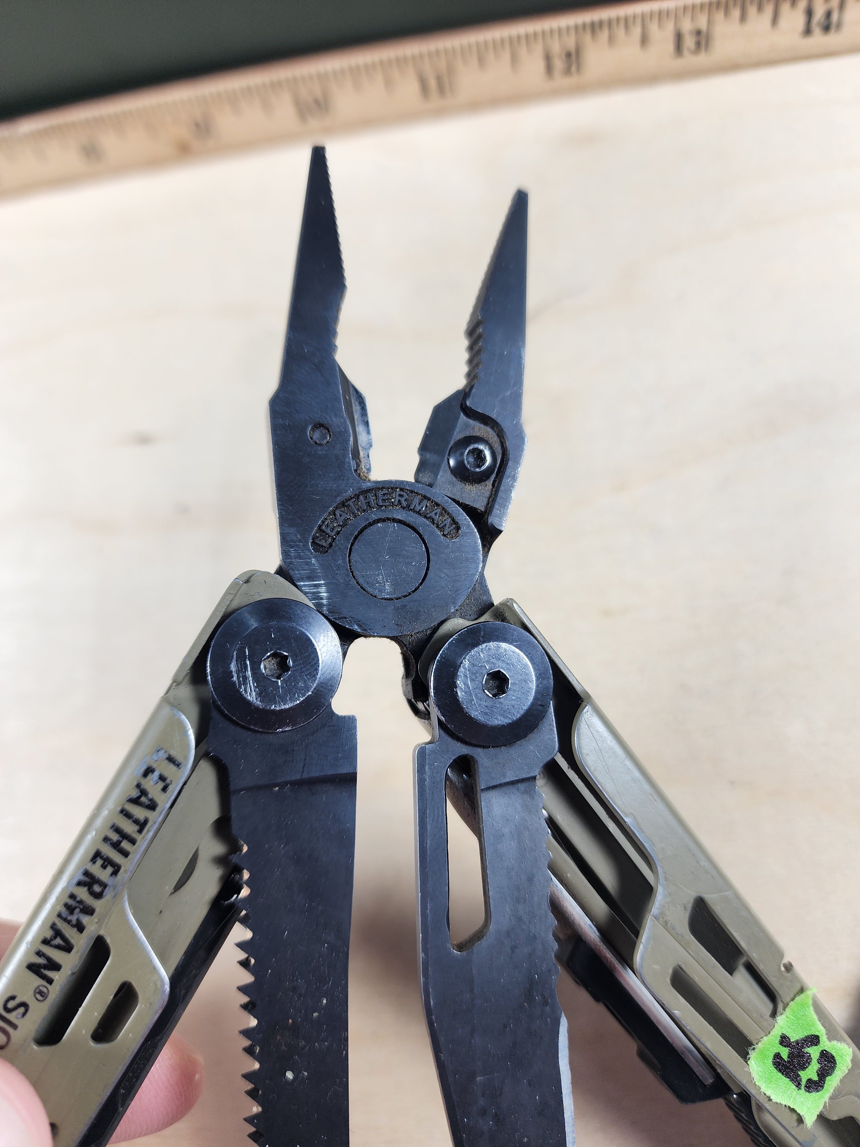 Leatherman Signal #-63 Light usage, dirty, handles worn