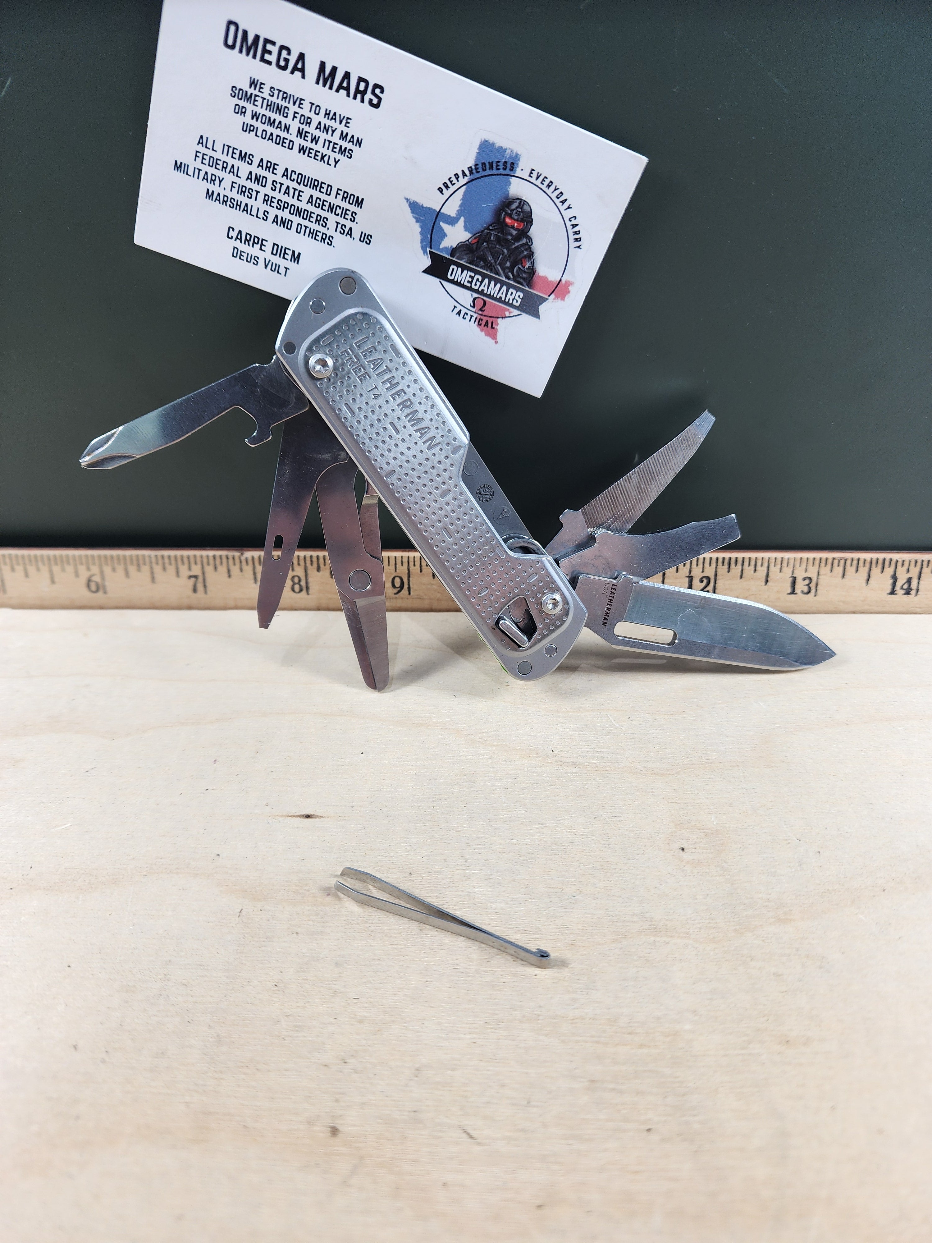 Leatherman Free T4 #-67 Light usage