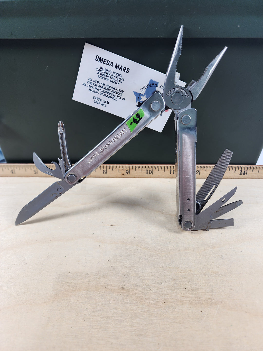 Leatherman Bond #-69 Light usage, possible rust