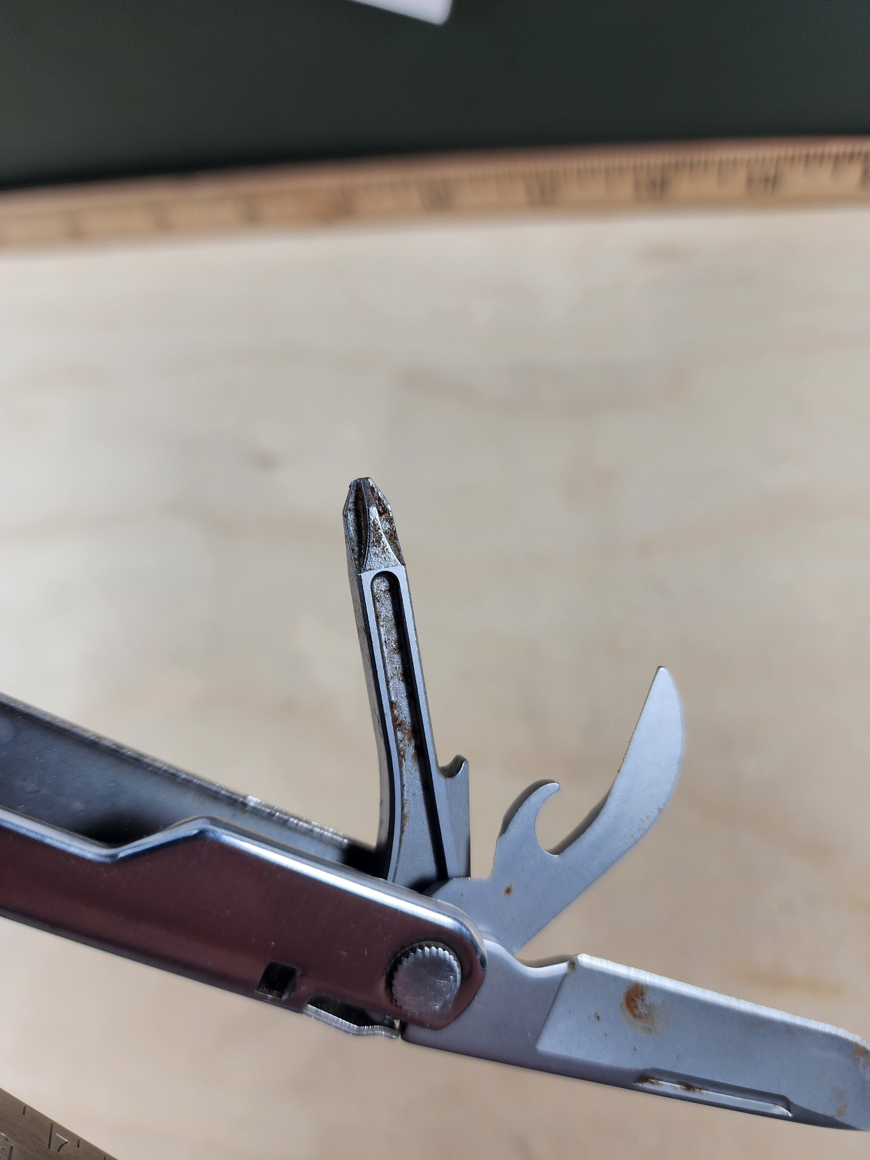 Leatherman Bond #-69 Light usage, possible rust