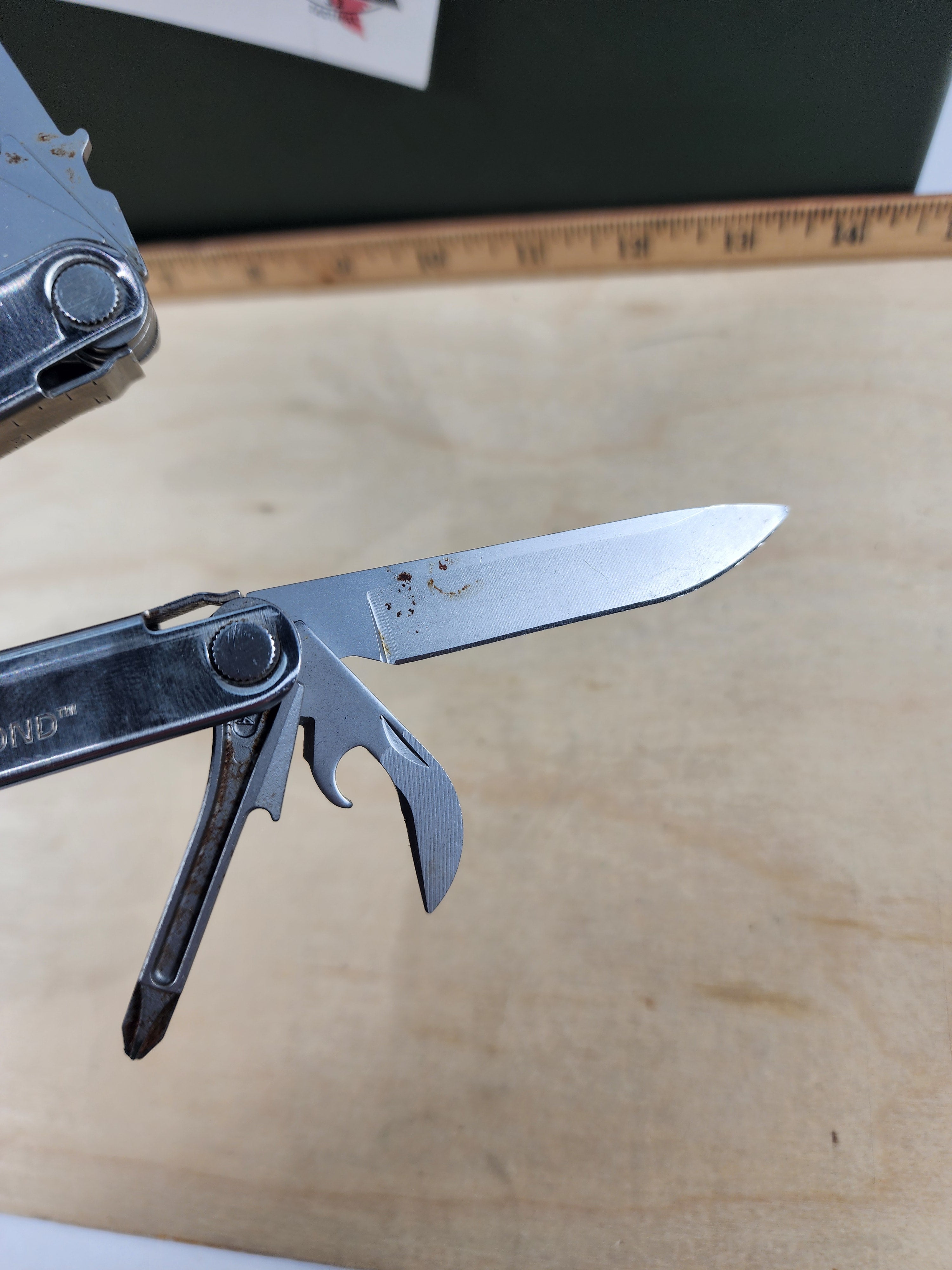 Leatherman Bond #-69 Light usage, possible rust