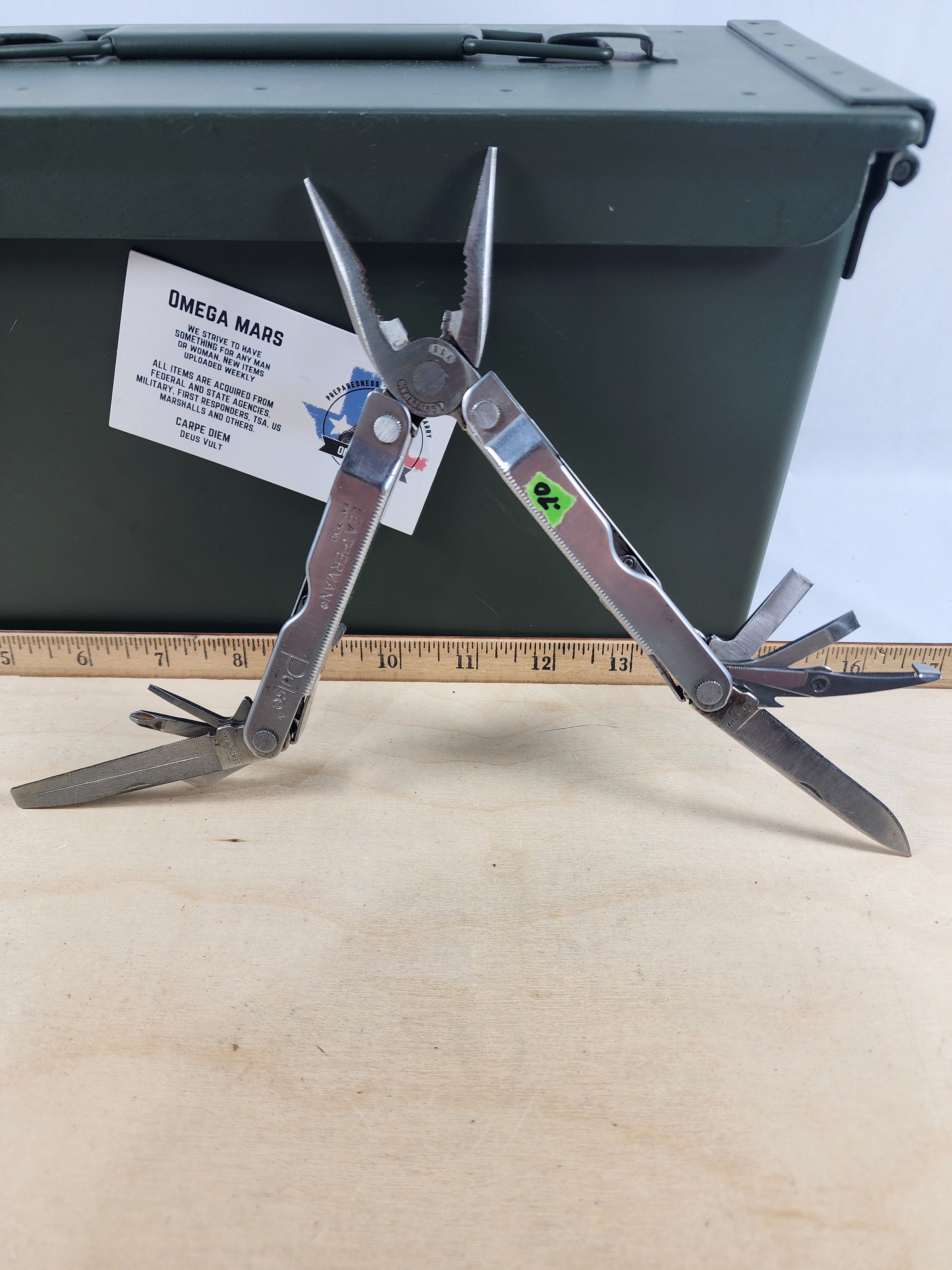 Leatherman Pulse #-70 Light usage, possible rust, scissors broken 0900/1000