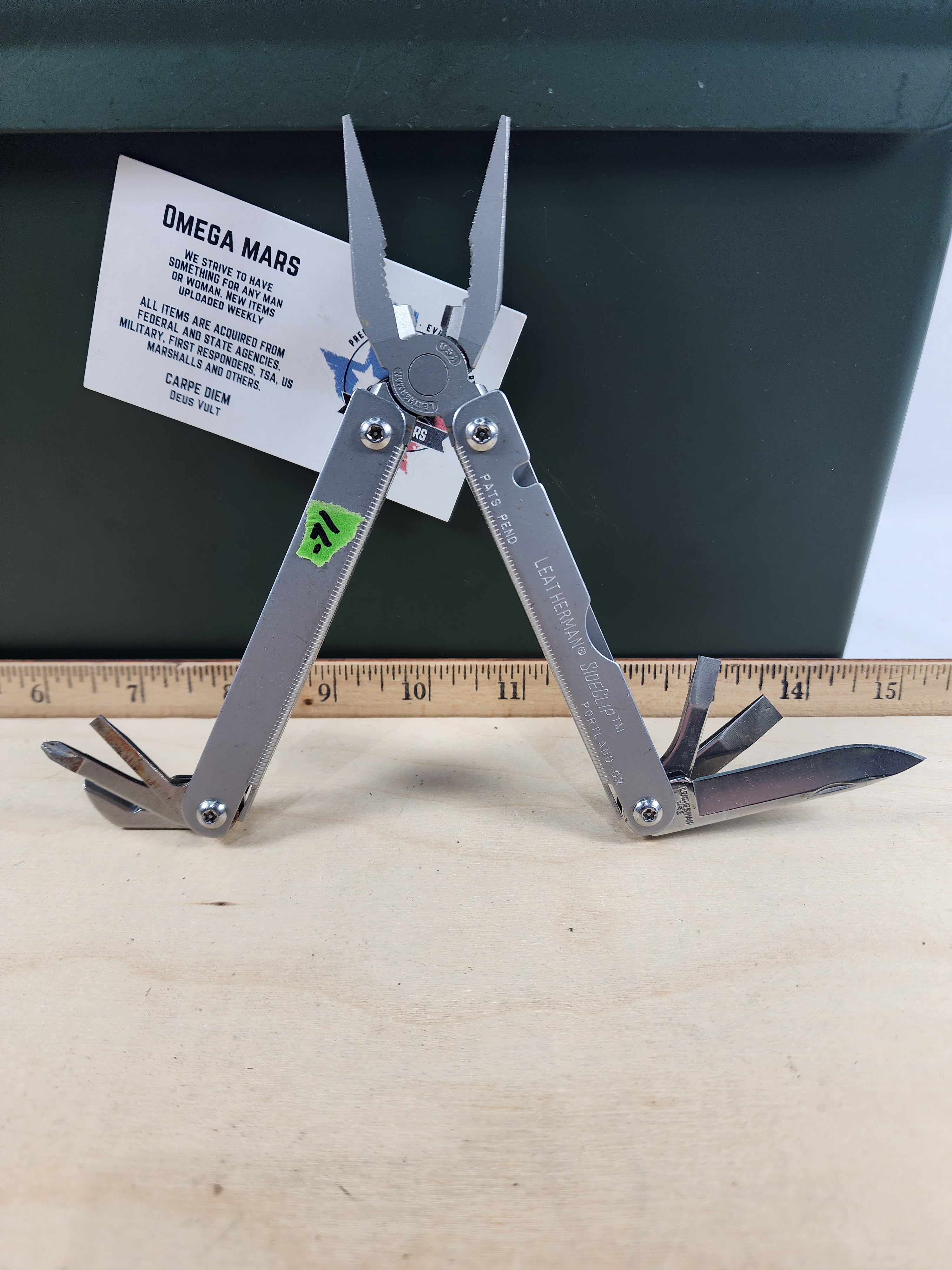 Leatherman SideClip #-71 Possible Rust, Light Usage, 0398/0498